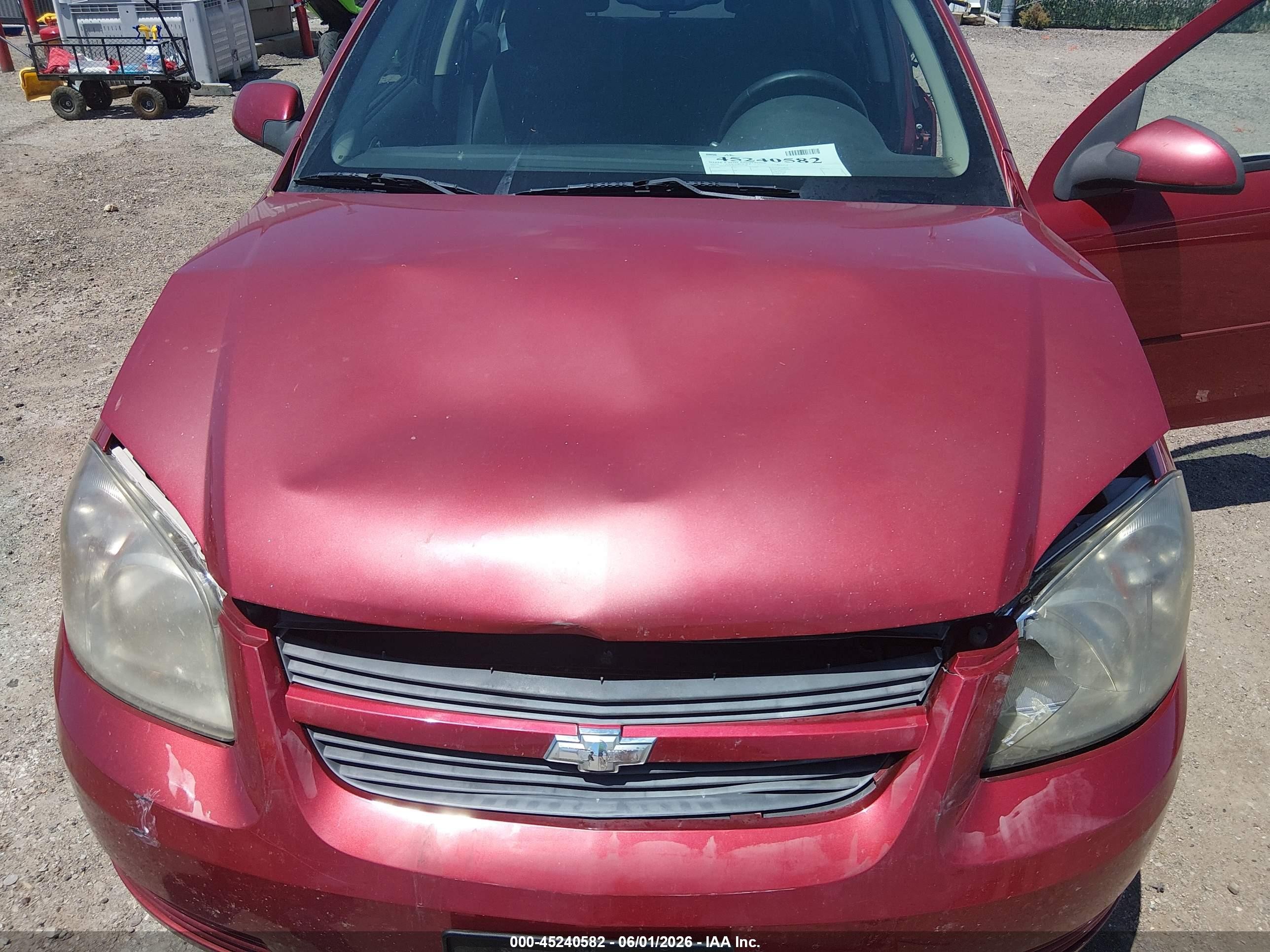 2010 Chevrolet Cobalt Lt Red vin: 1G1AD5F50A7146196