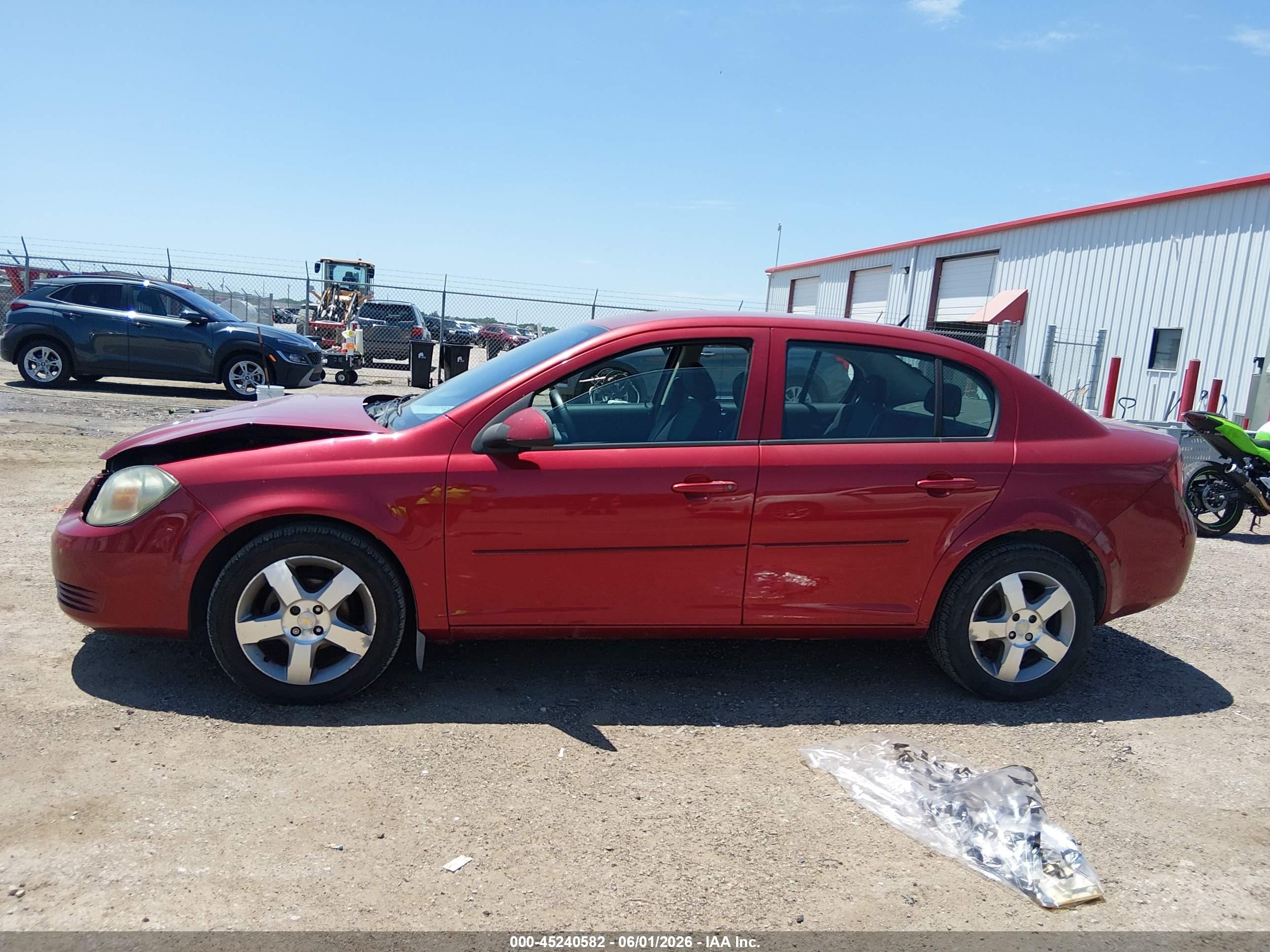 2010 Chevrolet Cobalt Lt Red vin: 1G1AD5F50A7146196