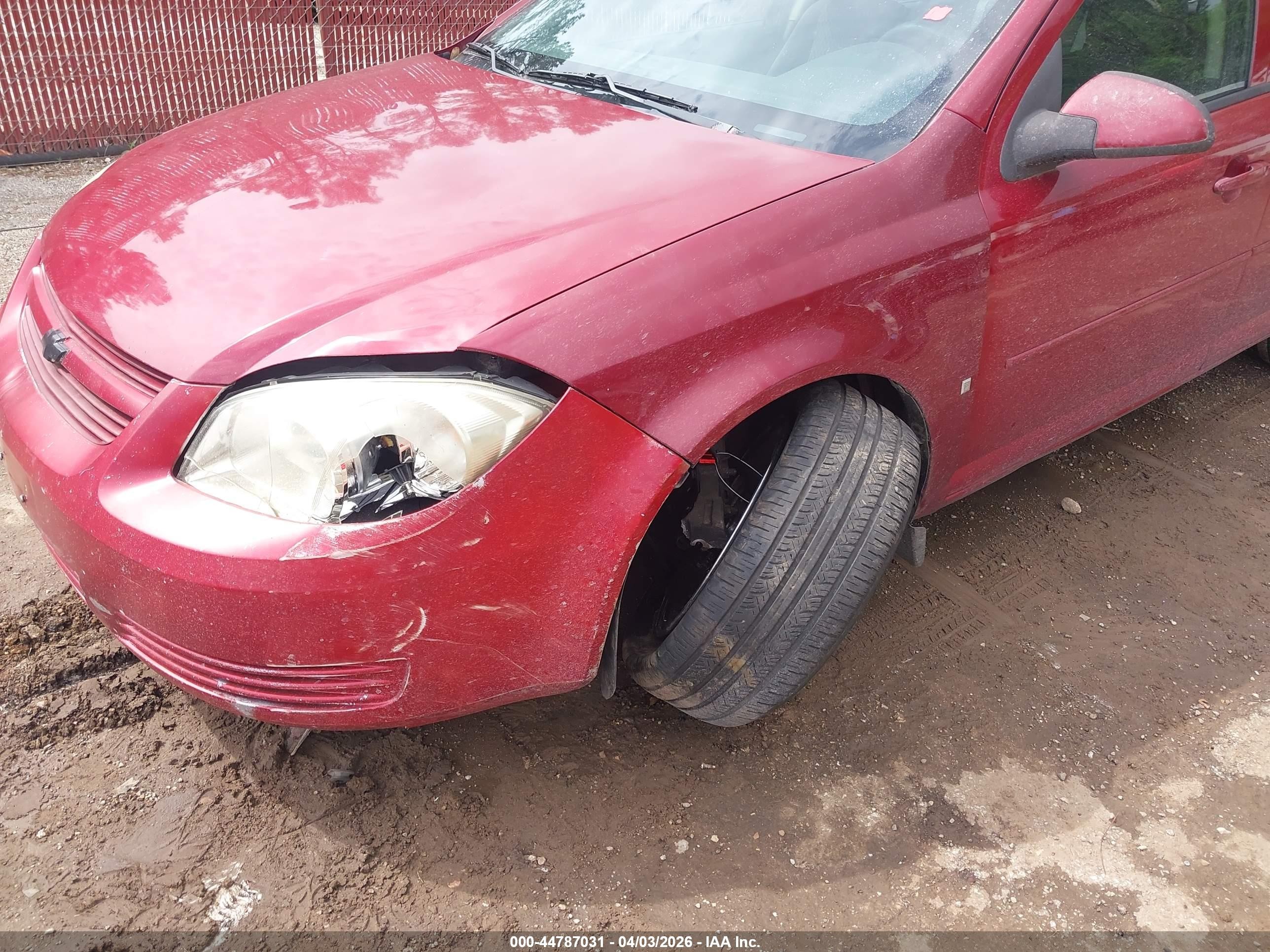 2010 Chevrolet Cobalt Lt Red vin: 1G1AD5F50A7158610