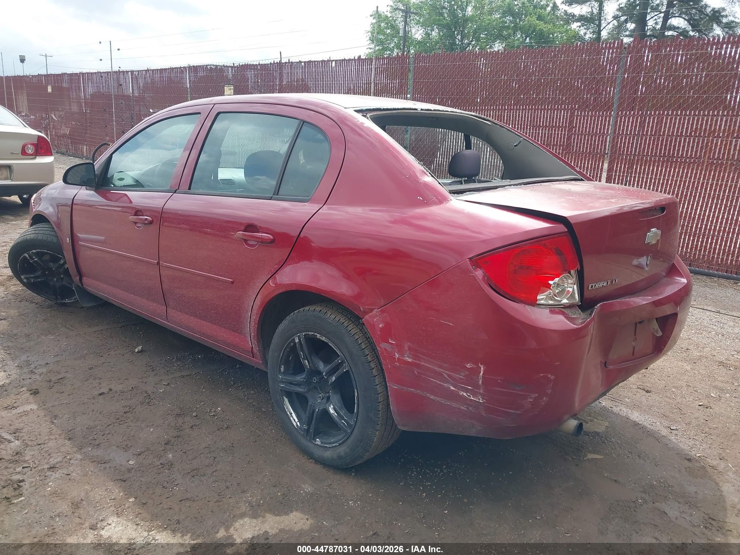 2010 Chevrolet Cobalt Lt Red vin: 1G1AD5F50A7158610