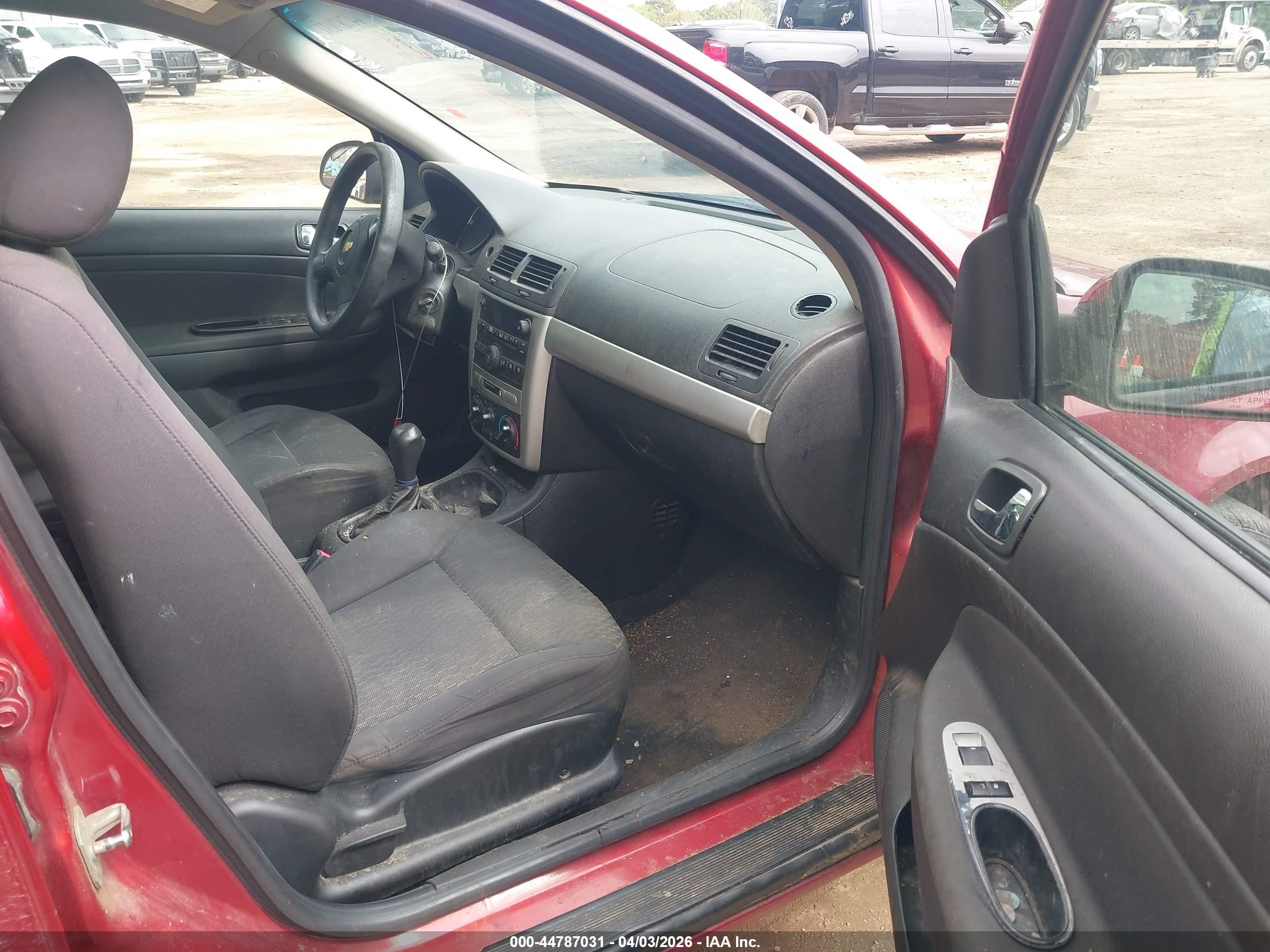 2010 Chevrolet Cobalt Lt Red vin: 1G1AD5F50A7158610