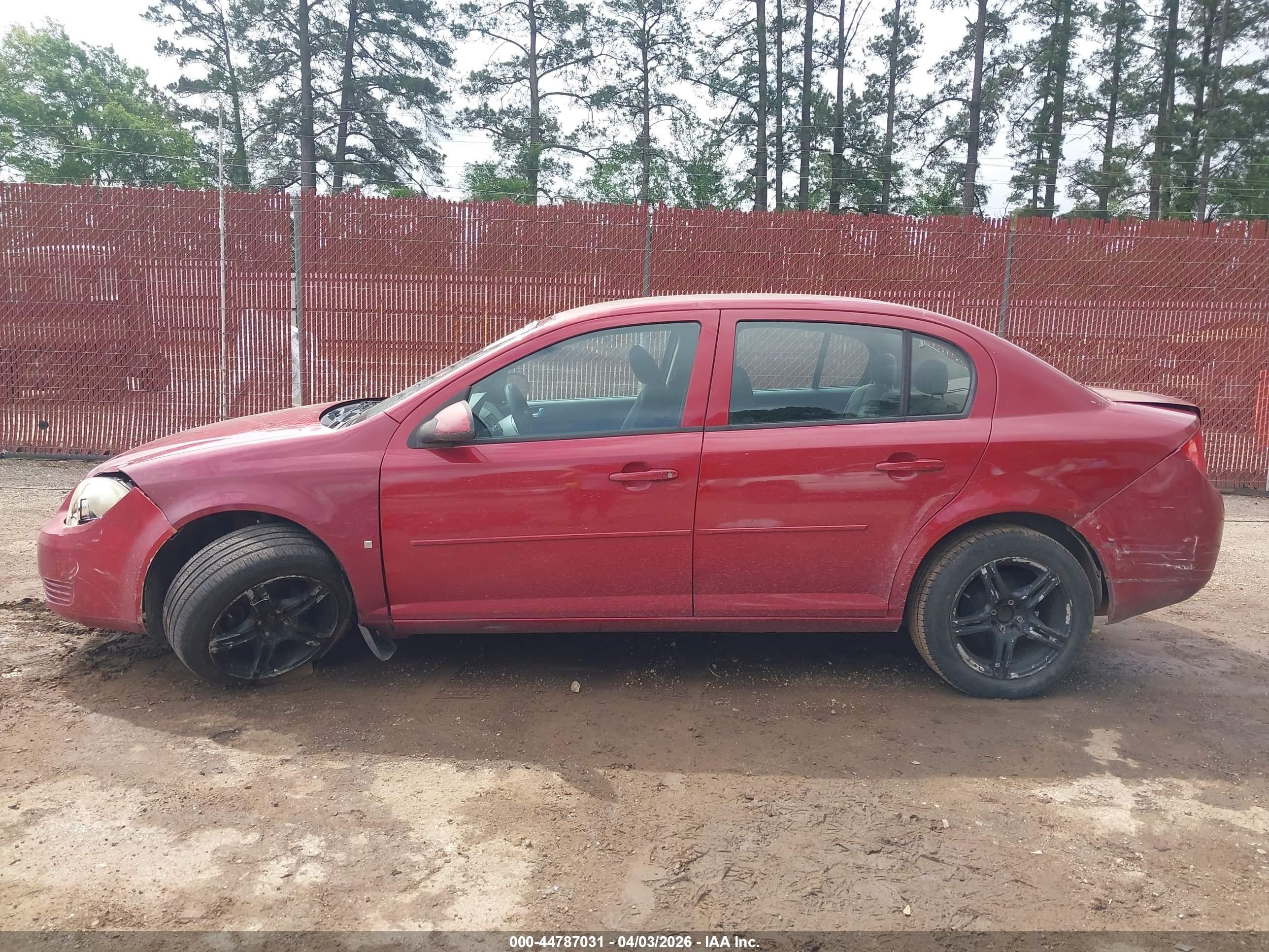 2010 Chevrolet Cobalt Lt Red vin: 1G1AD5F50A7158610