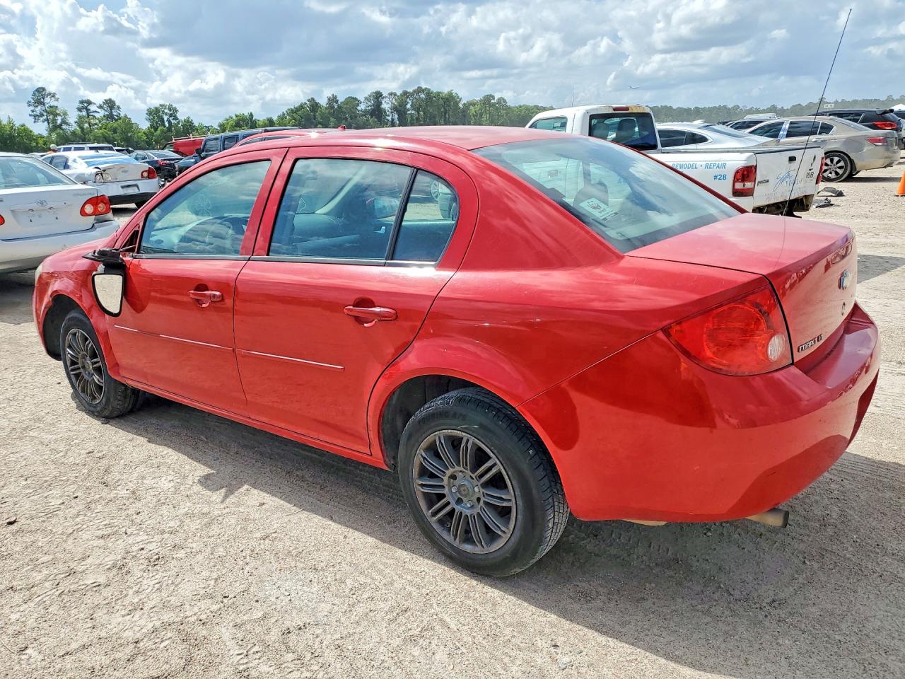 2010 Chevrolet Cobalt 1lt Red vin: 1G1AD5F50A7160552