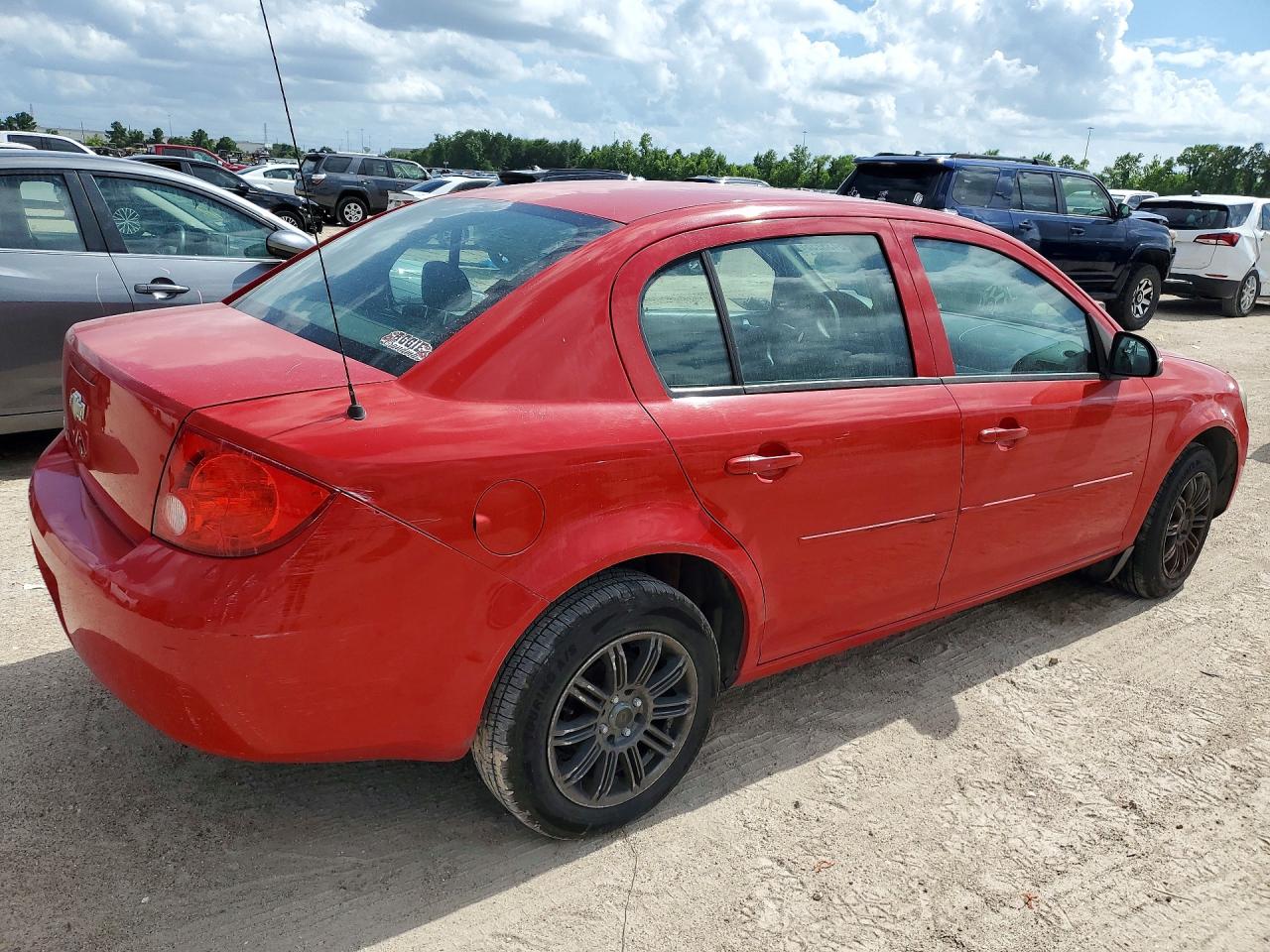 2010 Chevrolet Cobalt 1lt Red vin: 1G1AD5F50A7160552