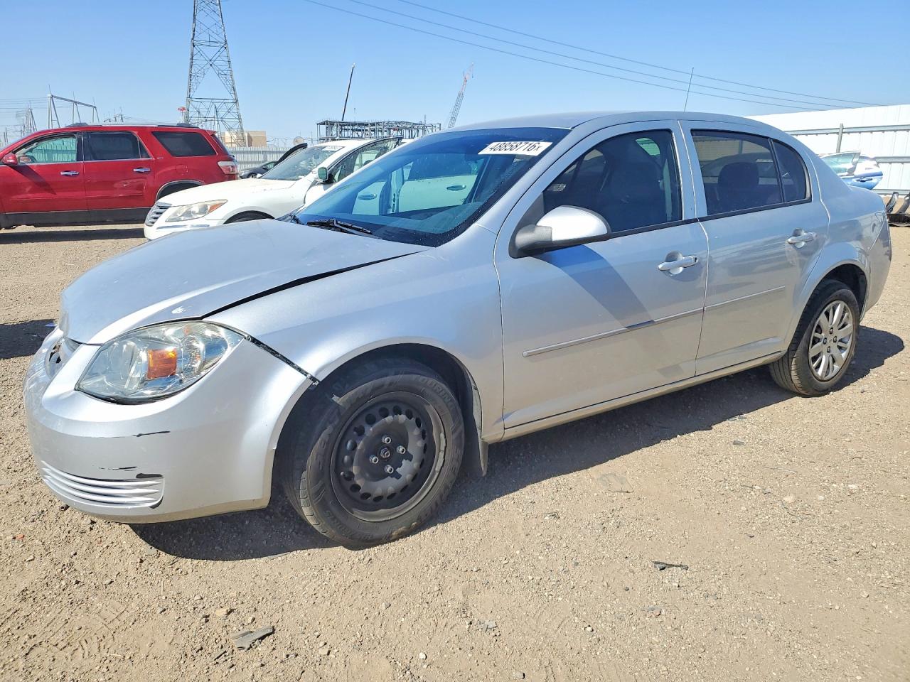 2010 Chevrolet Cobalt 1lt Silver vin: 1G1AD5F50A7165301