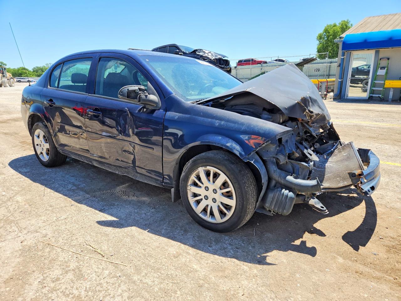 2010 Chevrolet Cobalt 1lt Blue vin: 1G1AD5F50A7172748