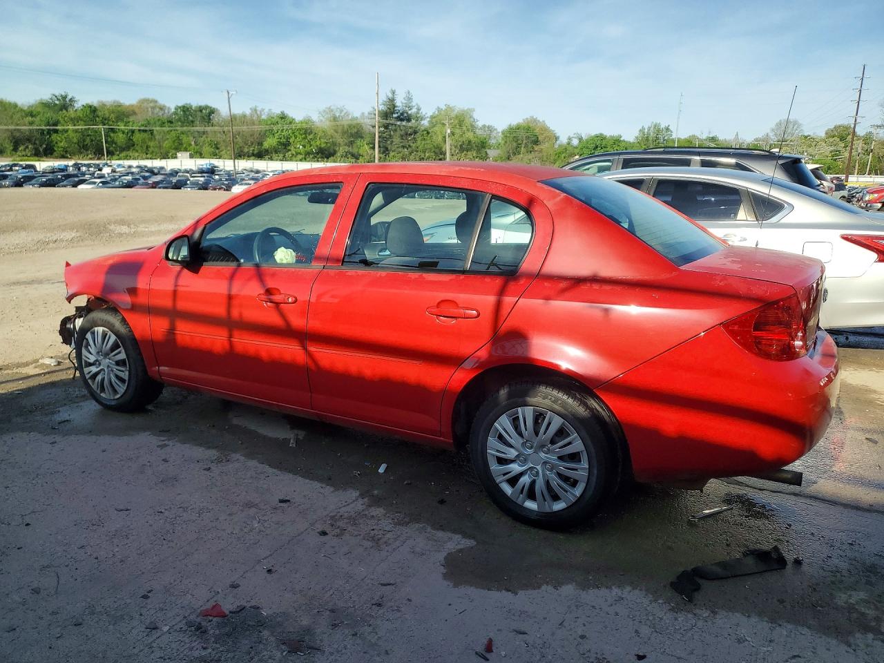 2010 Chevrolet Cobalt 1lt Red vin: 1G1AD5F50A7230616