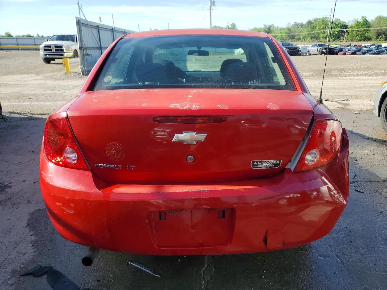 2010 Chevrolet Cobalt 1lt Red vin: 1G1AD5F50A7230616