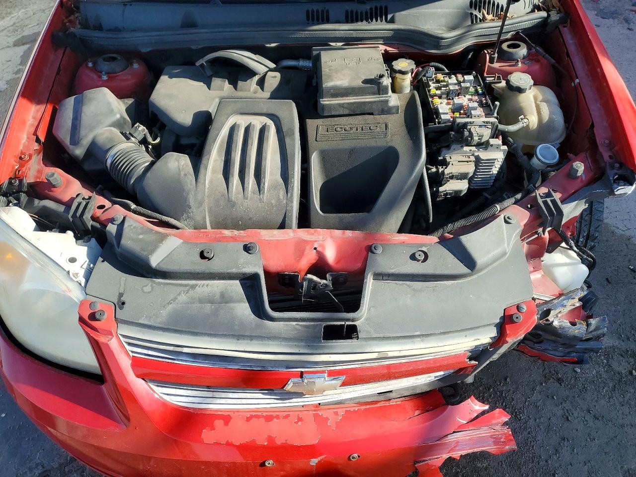 2010 Chevrolet Cobalt 1lt Red vin: 1G1AD5F50A7230616
