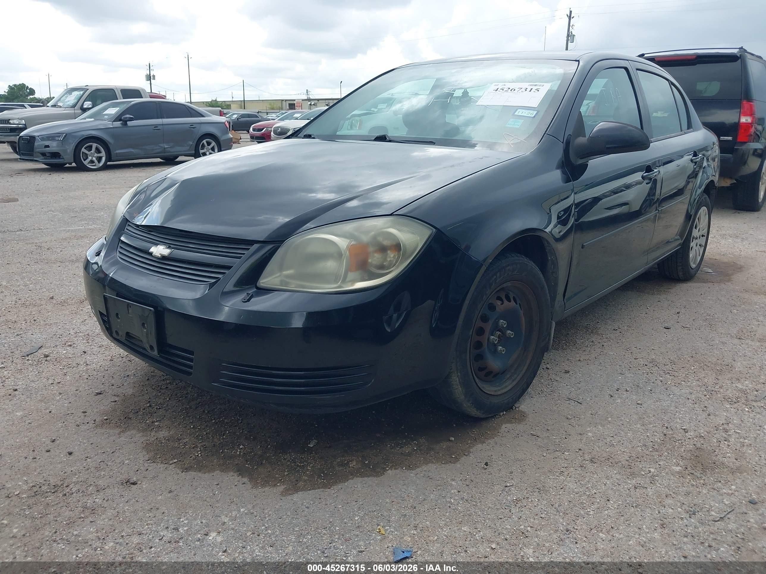 2010 Chevrolet Cobalt Lt Black vin: 1G1AD5F50A7239168