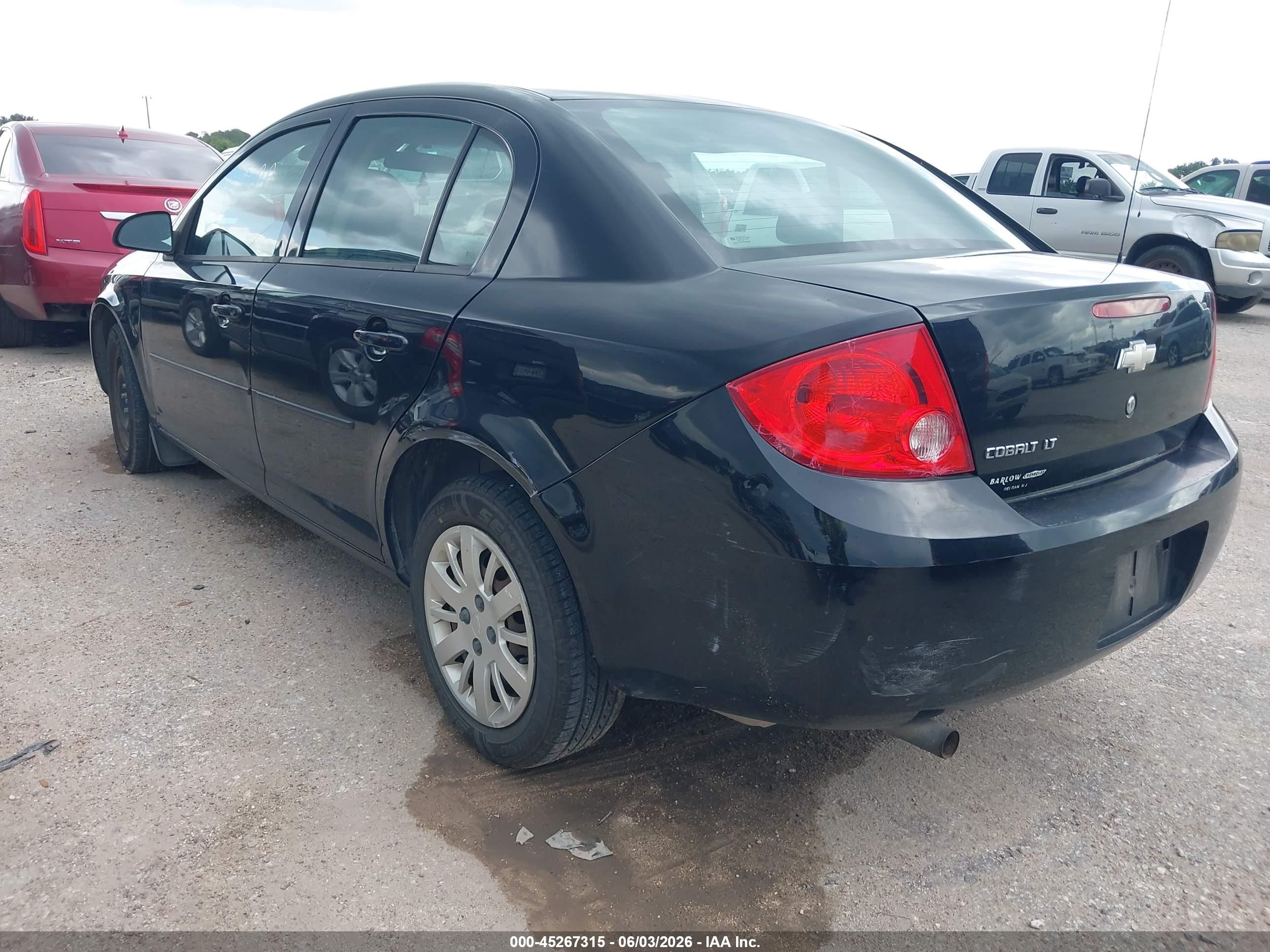 2010 Chevrolet Cobalt Lt Black vin: 1G1AD5F50A7239168