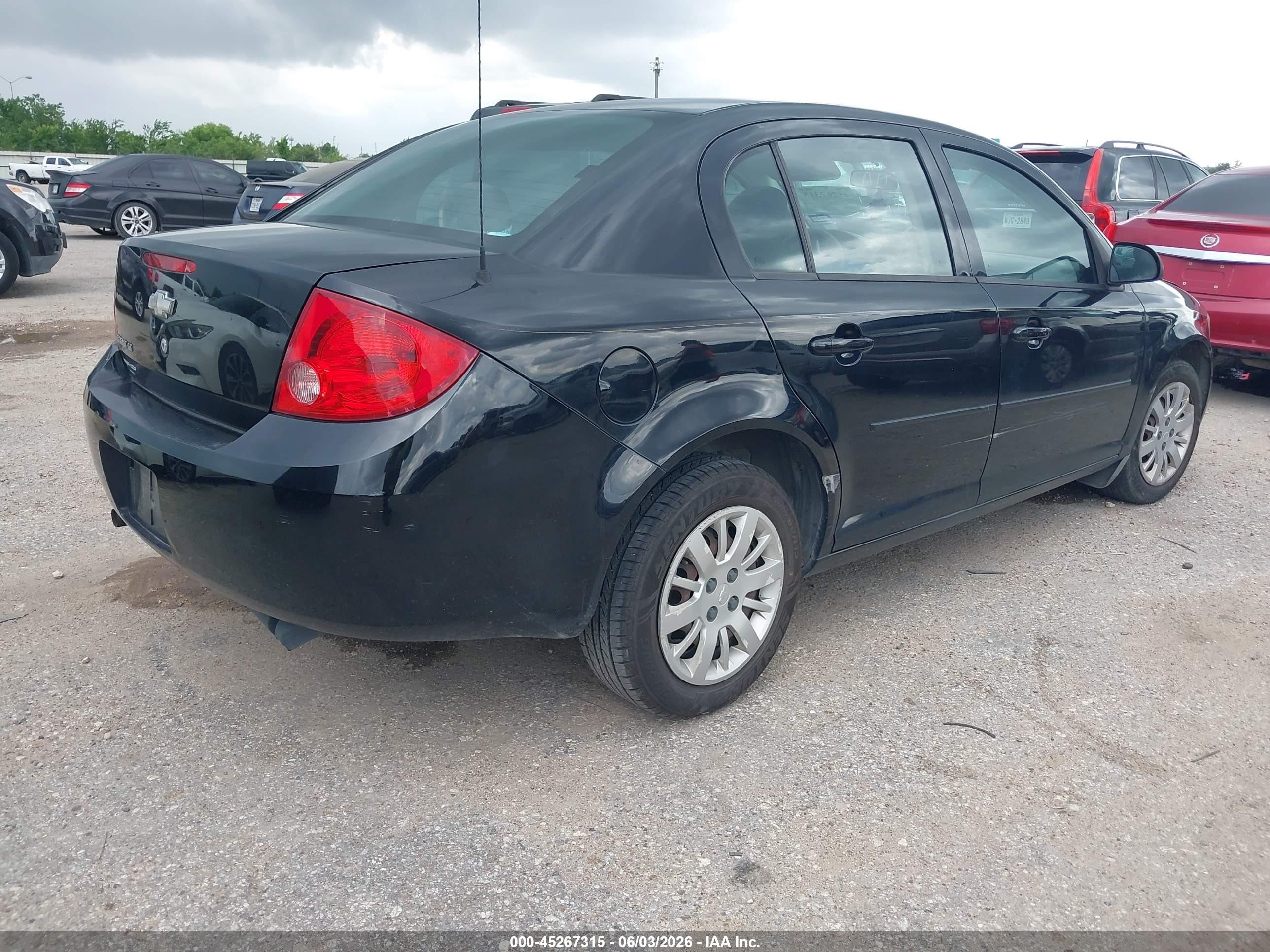 2010 Chevrolet Cobalt Lt Black vin: 1G1AD5F50A7239168