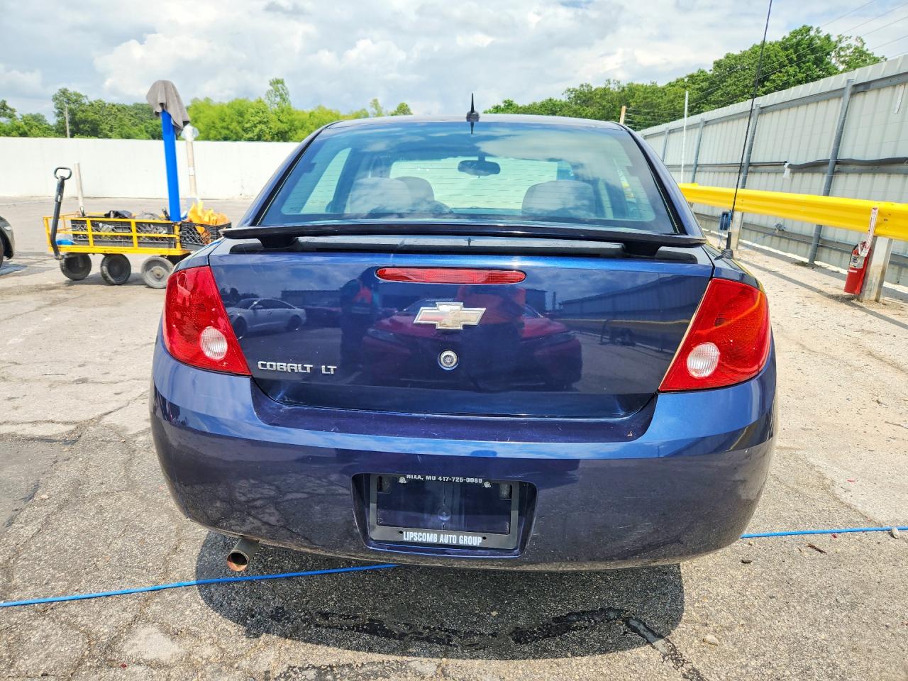 2010 Chevrolet Cobalt 1lt Blue vin: 1G1AD5F51A7117273