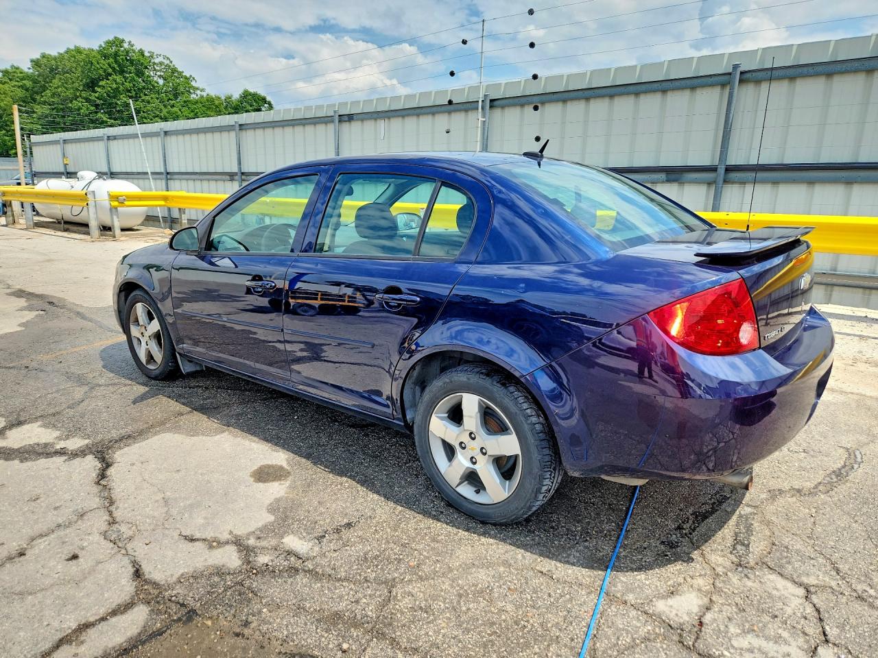 2010 Chevrolet Cobalt 1lt Blue vin: 1G1AD5F51A7117273