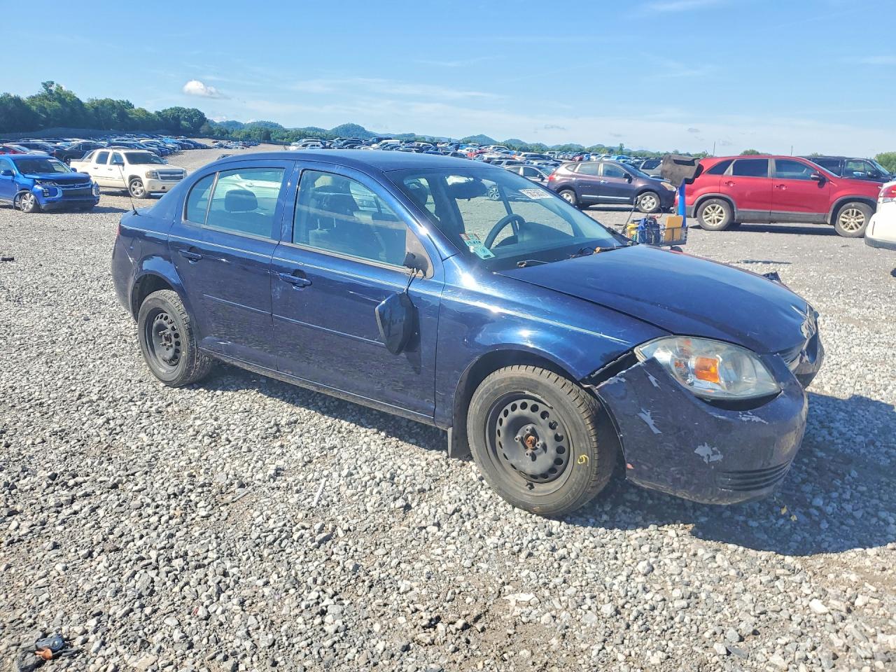 2010 Chevrolet Cobalt 1lt Blue vin: 1G1AD5F51A7149382