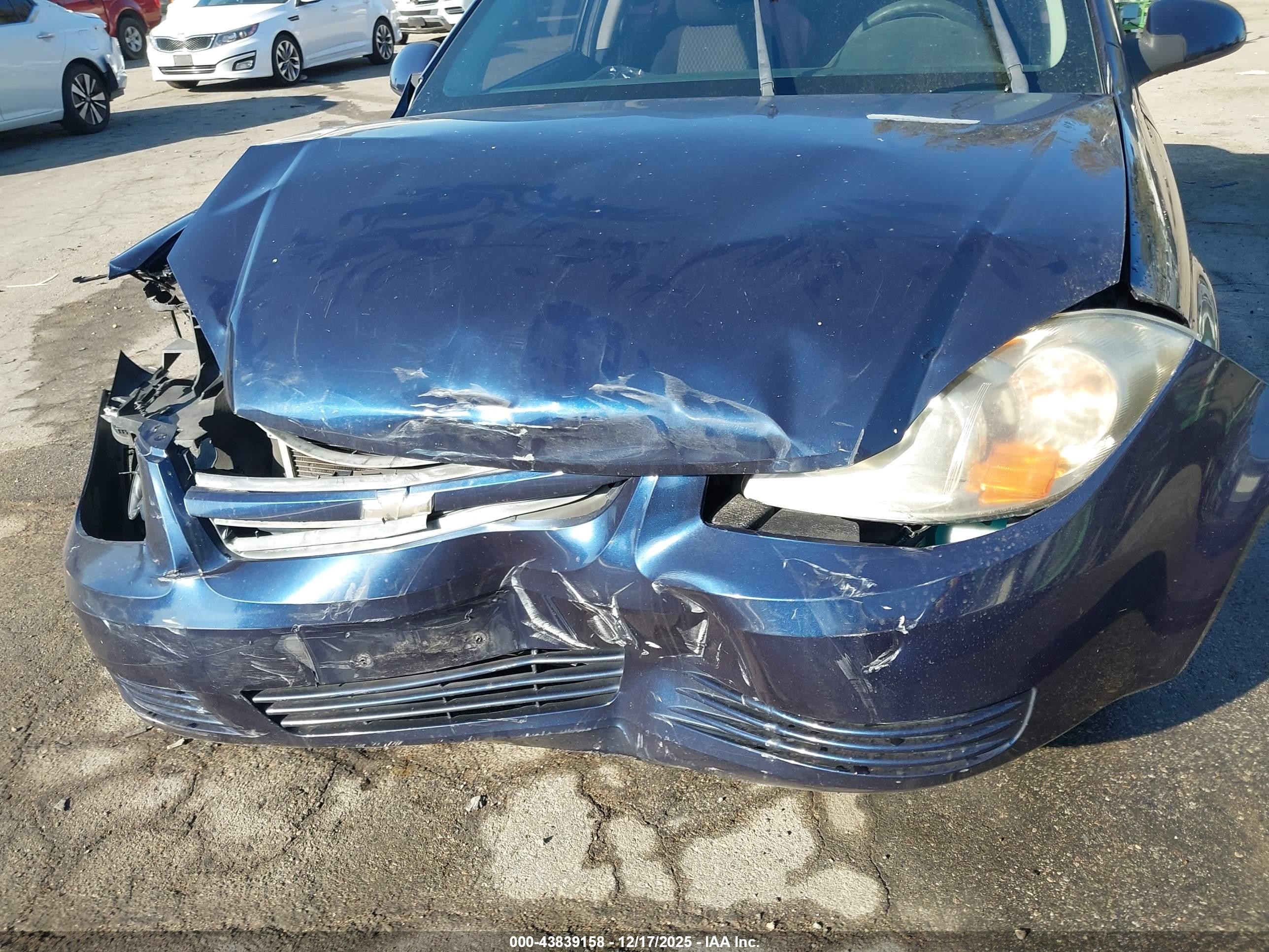 2010 Chevrolet Cobalt Lt Blue vin: 1G1AD5F51A7177165