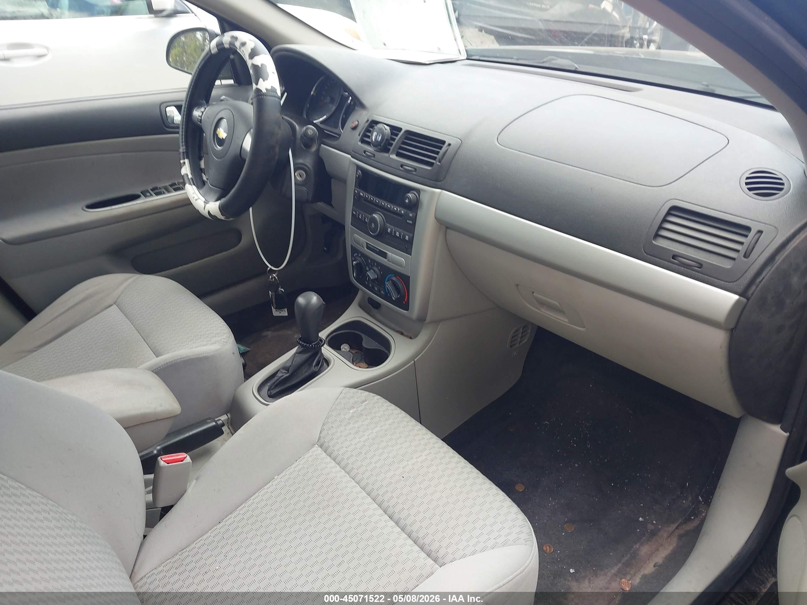 2010 Chevrolet Cobalt Lt Черный vin: 1G1AD5F51A7185086