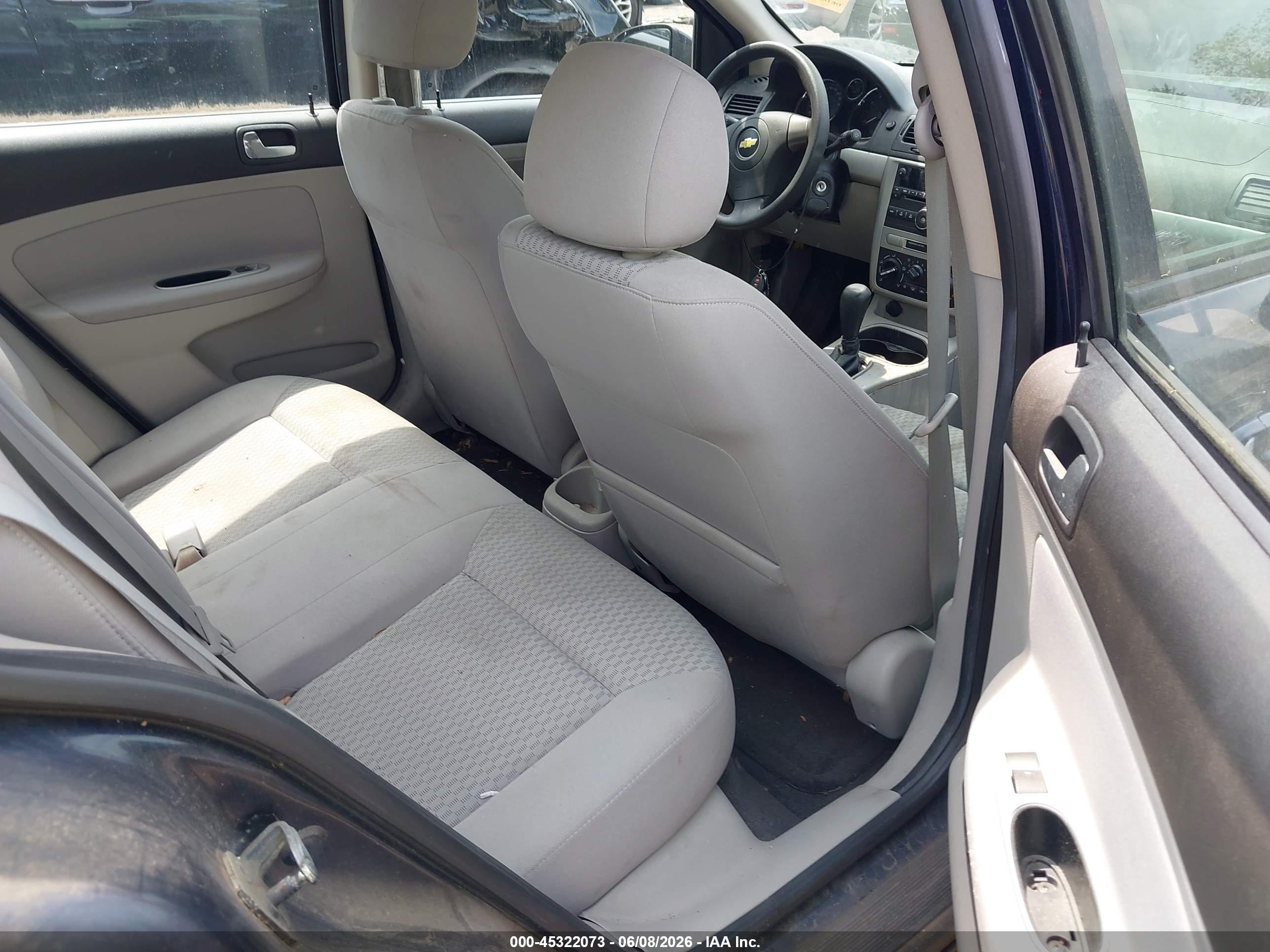 2010 Chevrolet Cobalt Lt Navy vin: 1G1AD5F52A7124541