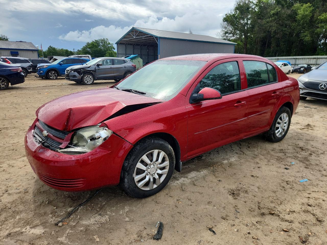 2010 Chevrolet Cobalt 1lt Red vin: 1G1AD5F52A7128282