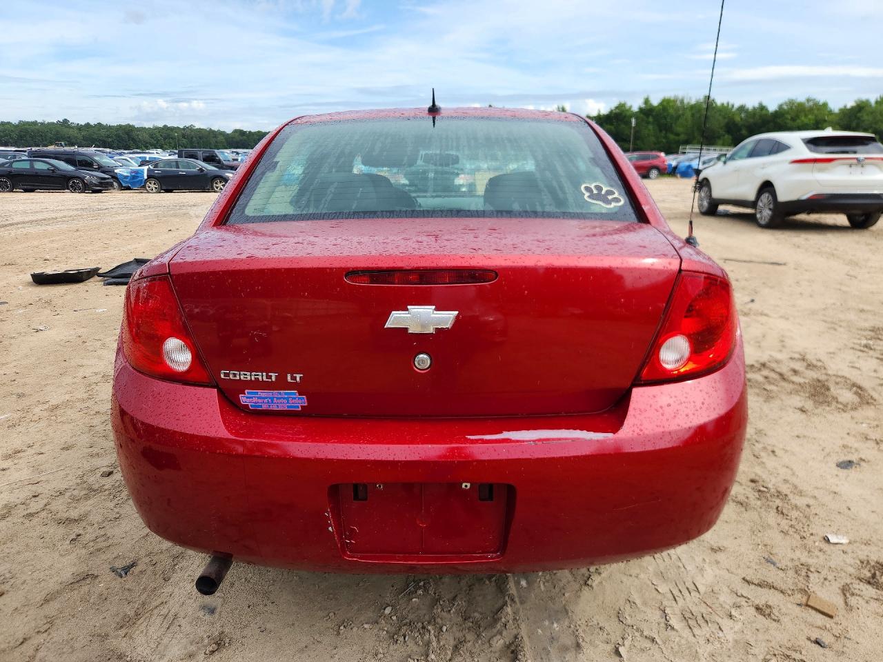 2010 Chevrolet Cobalt 1lt Red vin: 1G1AD5F52A7128282