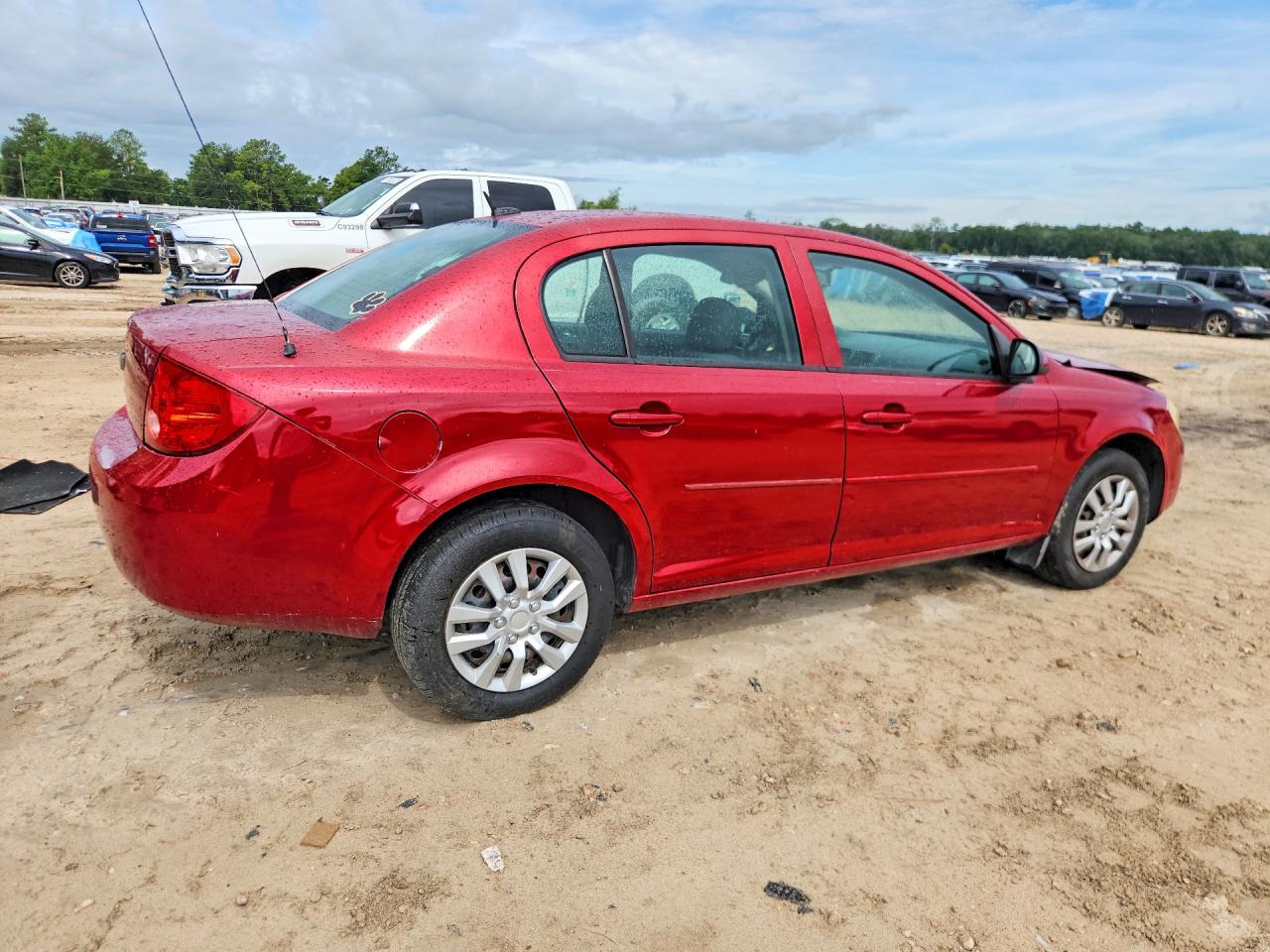 2010 Chevrolet Cobalt 1lt Red vin: 1G1AD5F52A7128282