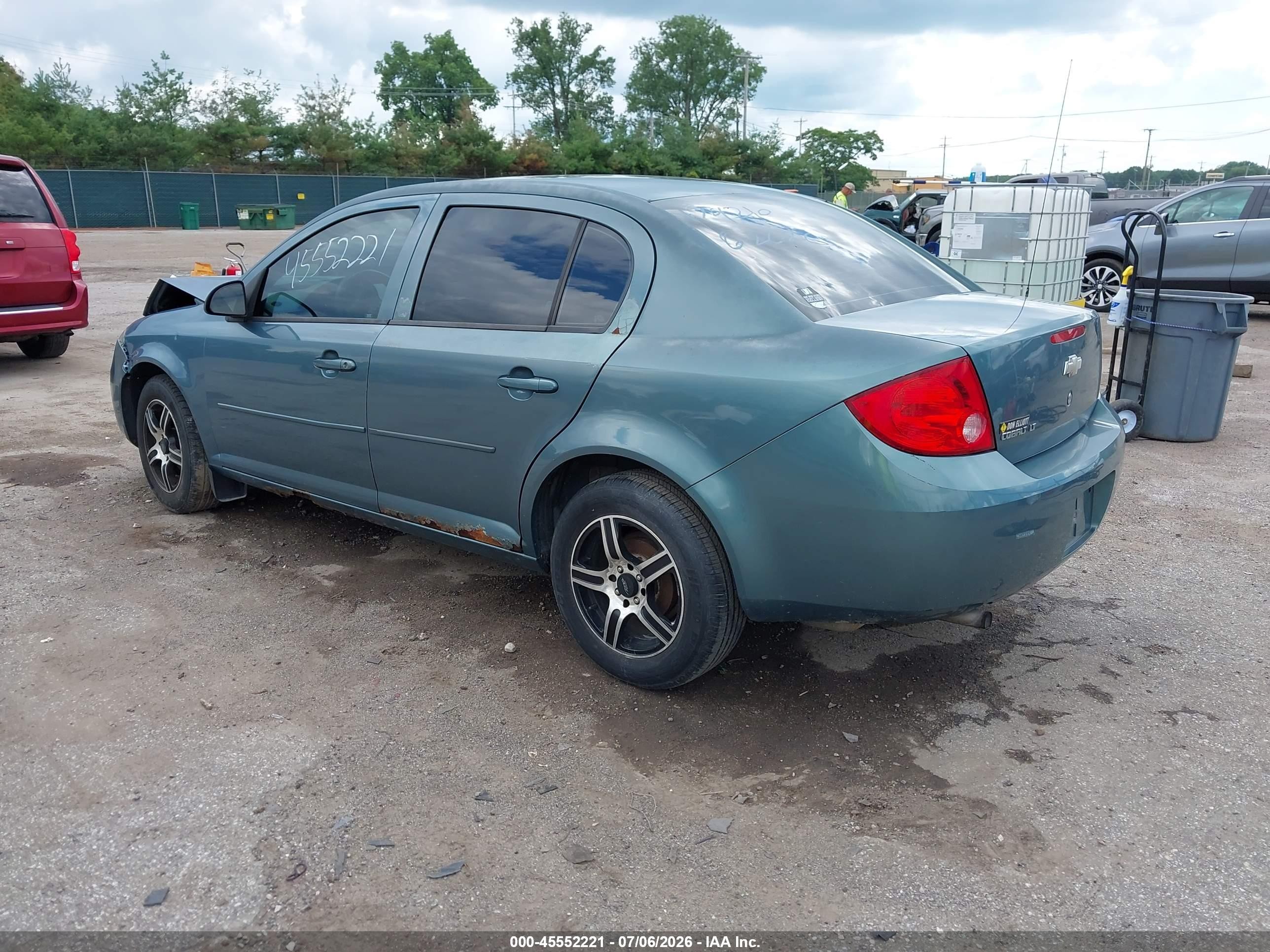 2010 Chevrolet Cobalt Lt Синий vin: 1G1AD5F52A7160018