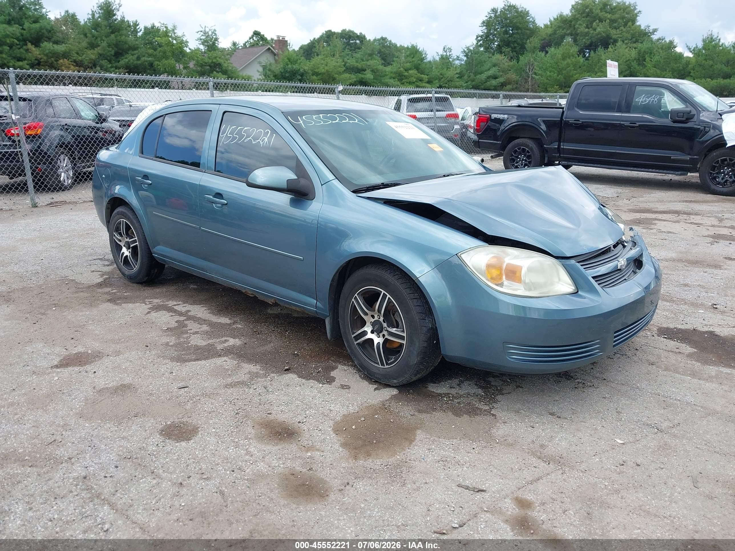 2010 Chevrolet Cobalt Lt Синий vin: 1G1AD5F52A7160018