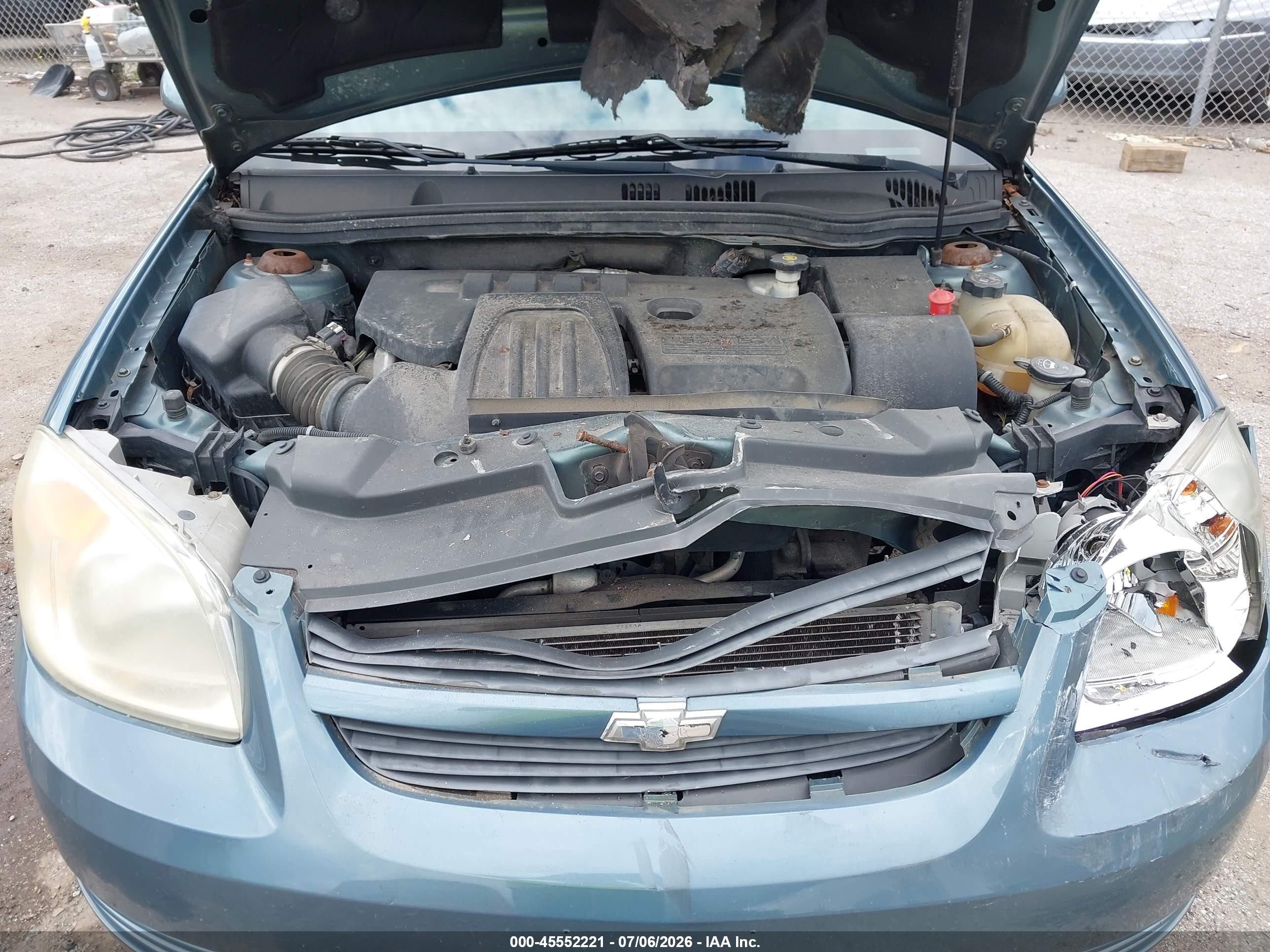 2010 Chevrolet Cobalt Lt Синий vin: 1G1AD5F52A7160018