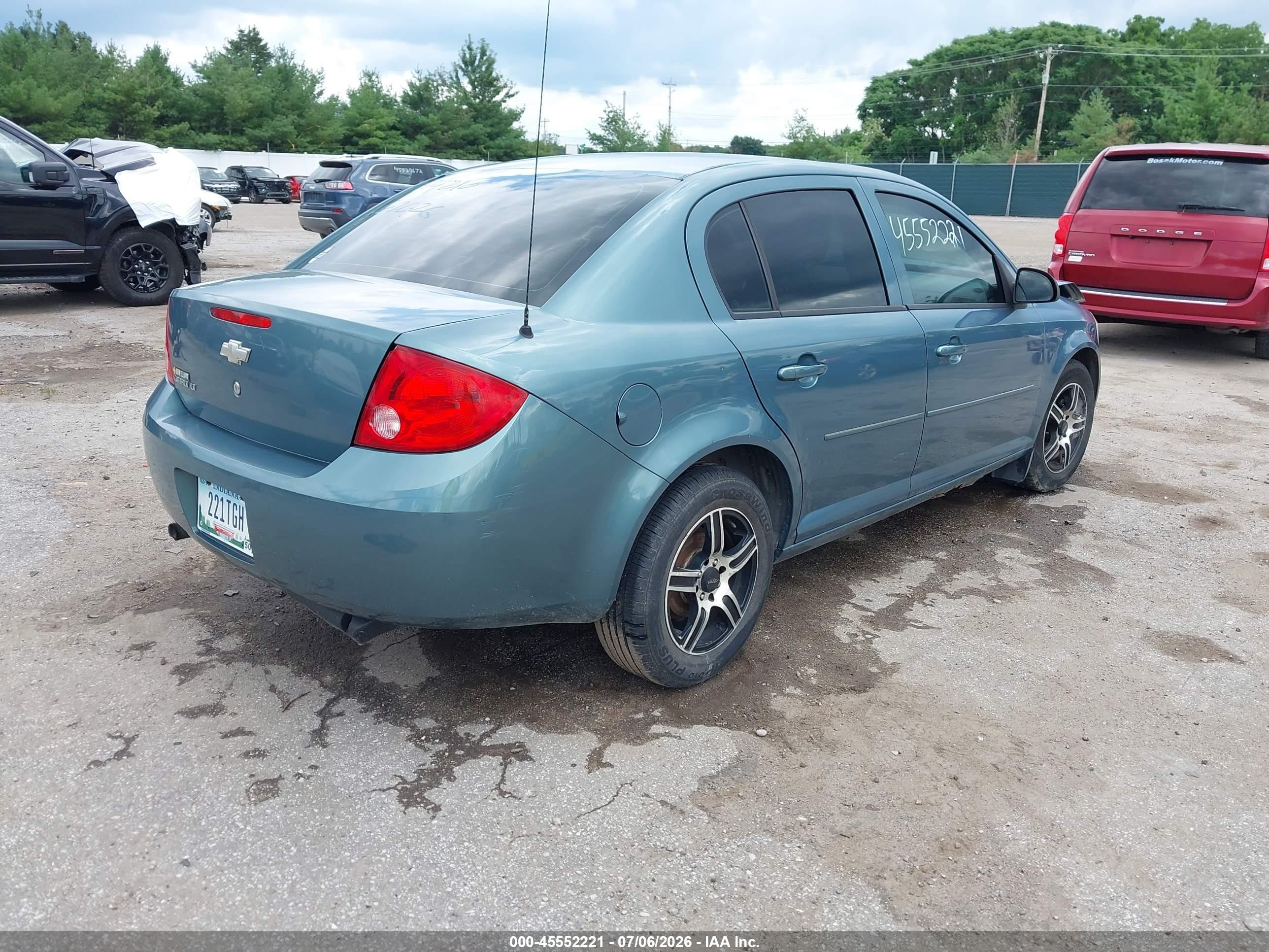 2010 Chevrolet Cobalt Lt Синий vin: 1G1AD5F52A7160018