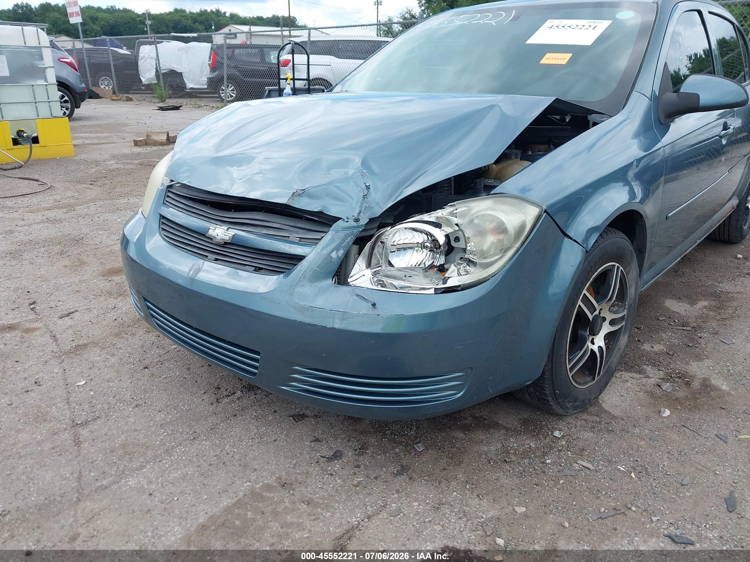 2010 Chevrolet Cobalt Lt Синий vin: 1G1AD5F52A7160018