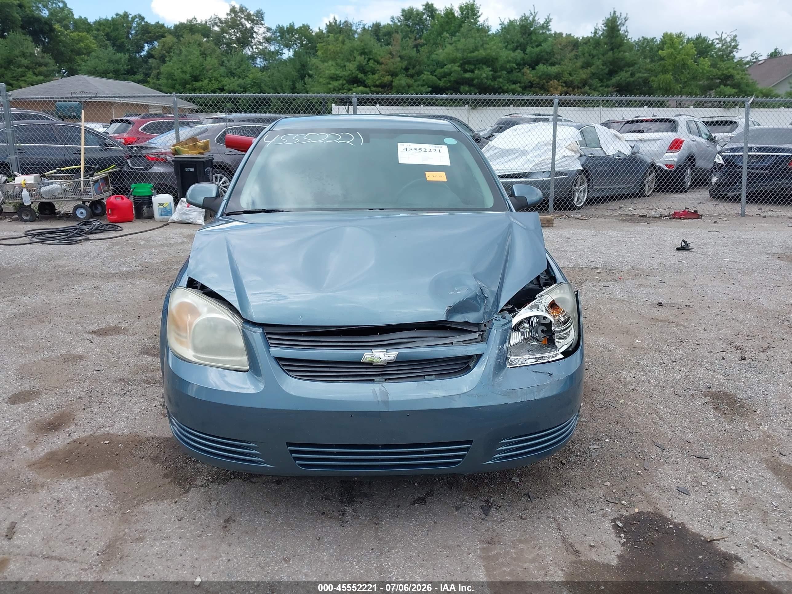 2010 Chevrolet Cobalt Lt Синий vin: 1G1AD5F52A7160018
