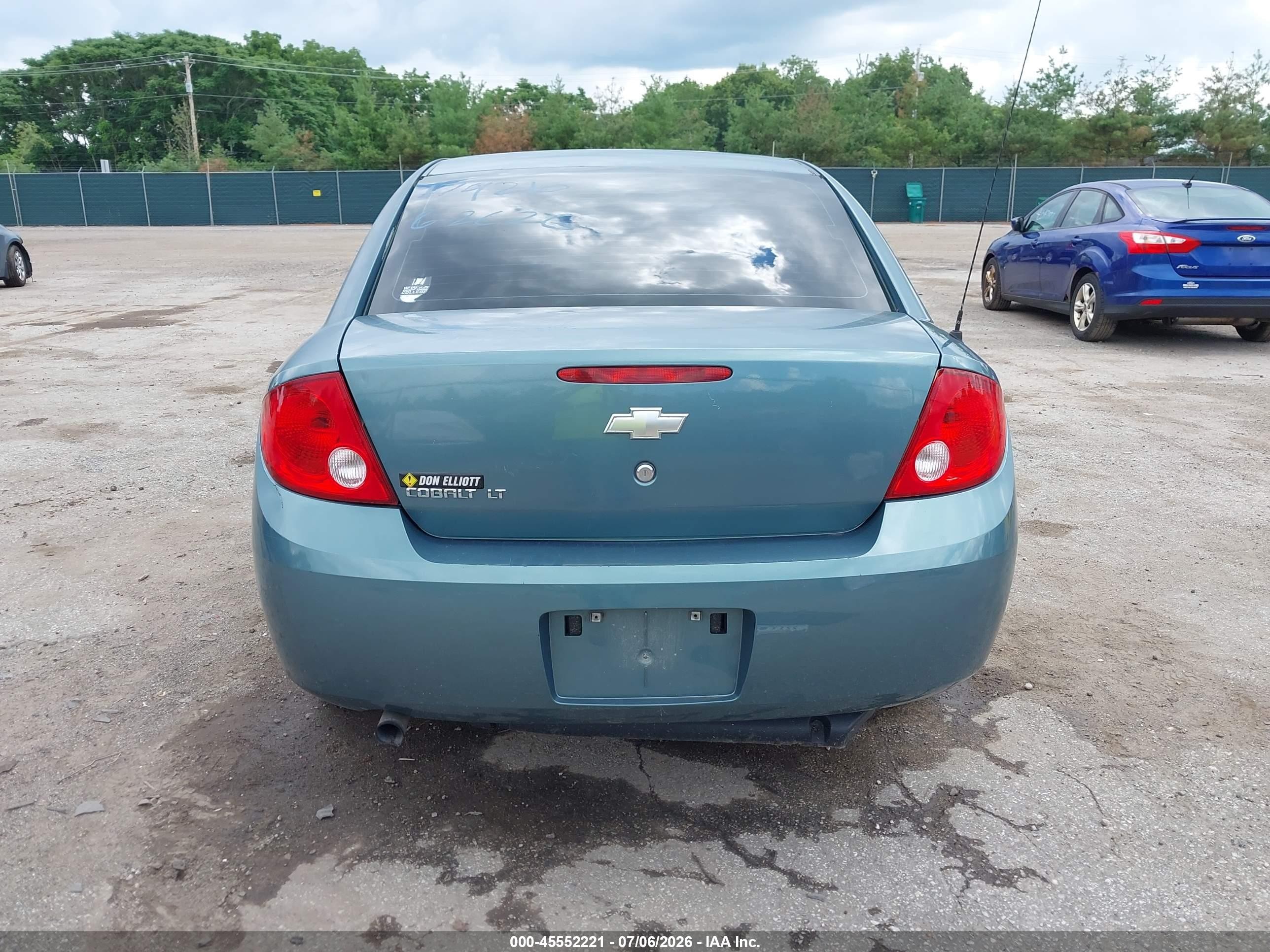 2010 Chevrolet Cobalt Lt Синий vin: 1G1AD5F52A7160018
