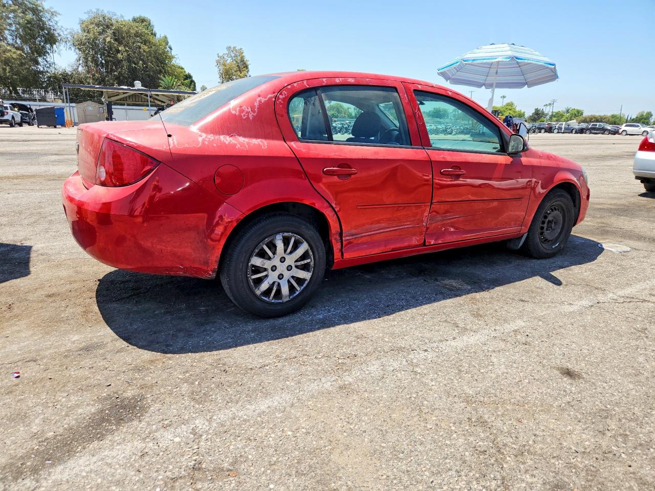 2010 Chevrolet Cobalt 1lt Красный vin: 1G1AD5F52A7162514
