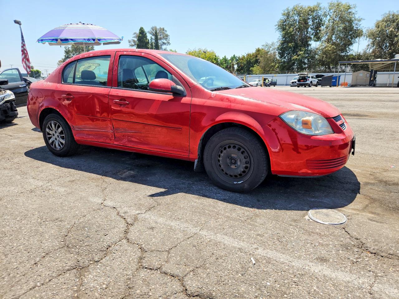 2010 Chevrolet Cobalt 1lt Красный vin: 1G1AD5F52A7162514