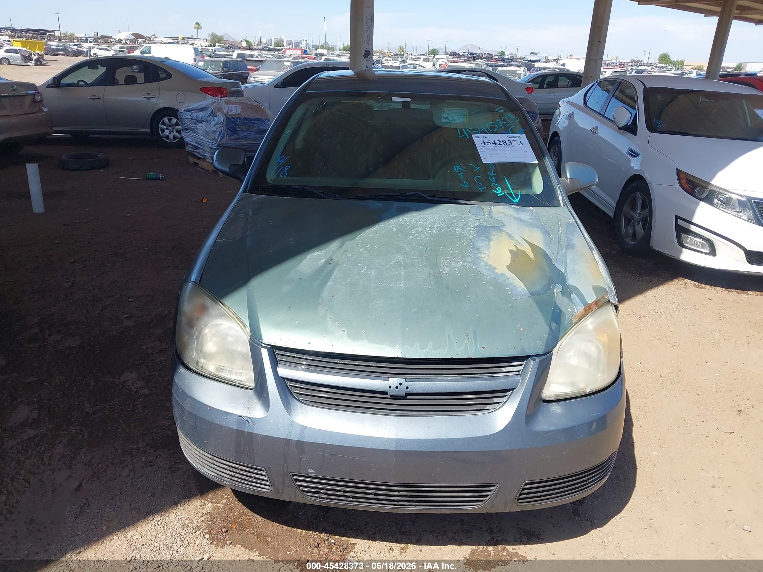 2010 Chevrolet Cobalt Lt Green vin: 1G1AD5F52A7167440