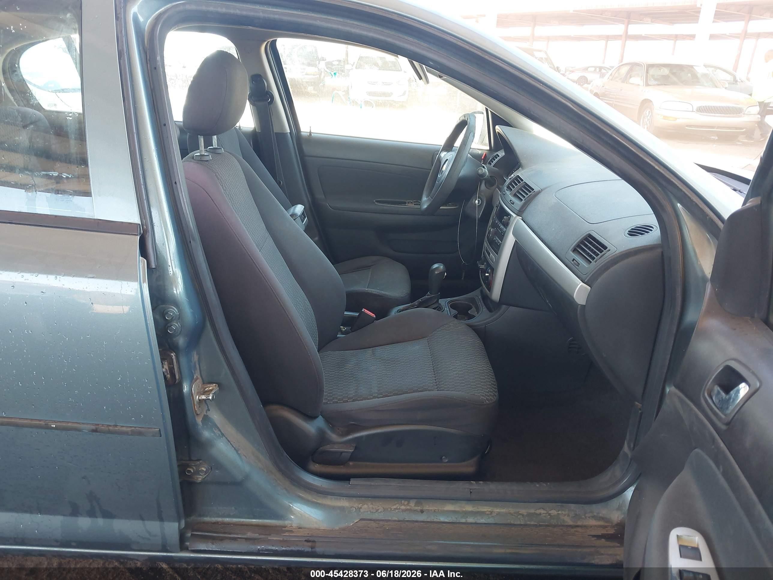 2010 Chevrolet Cobalt Lt Green vin: 1G1AD5F52A7167440