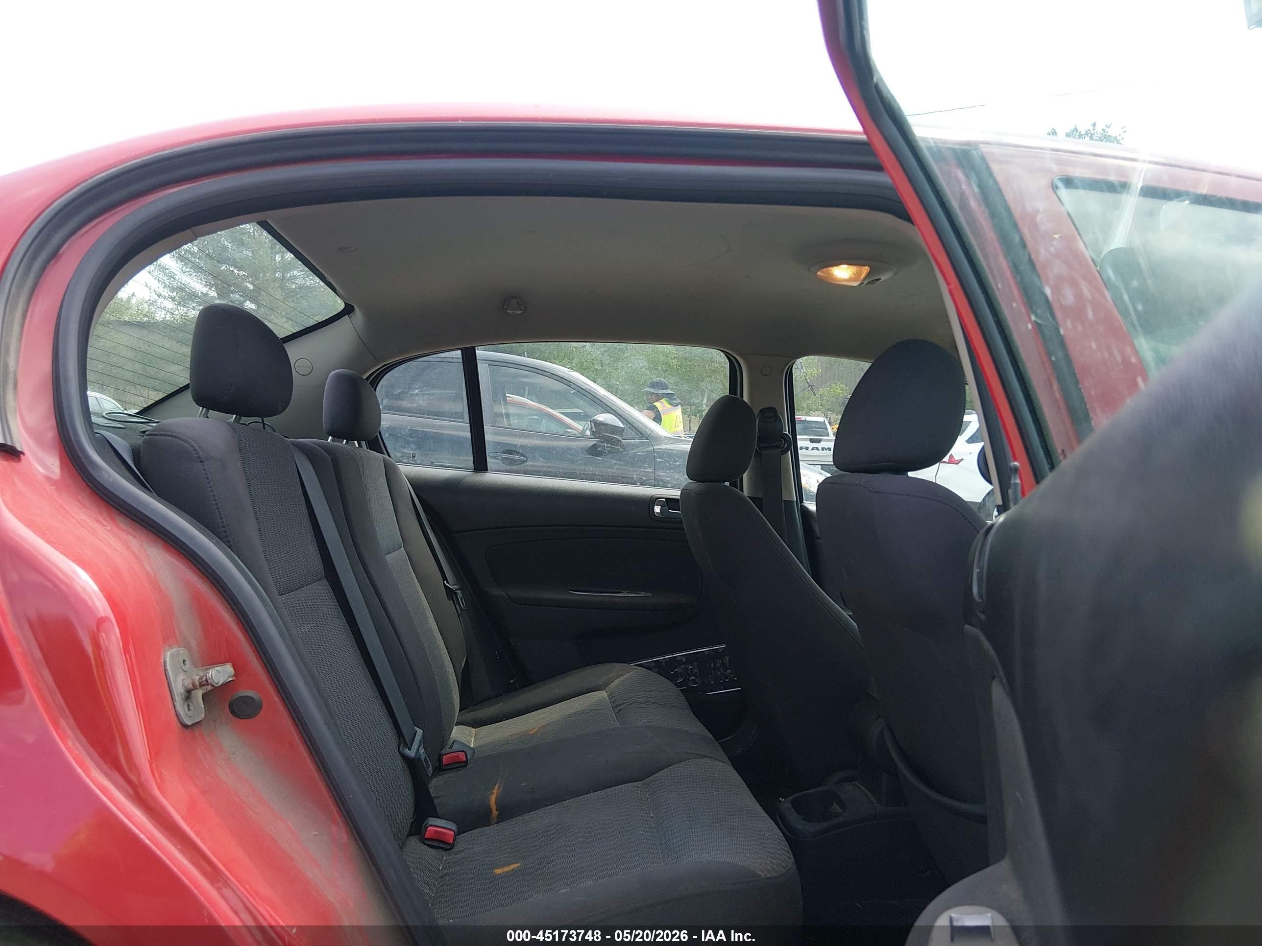 2010 Chevrolet Cobalt Lt Red vin: 1G1AD5F52A7171276