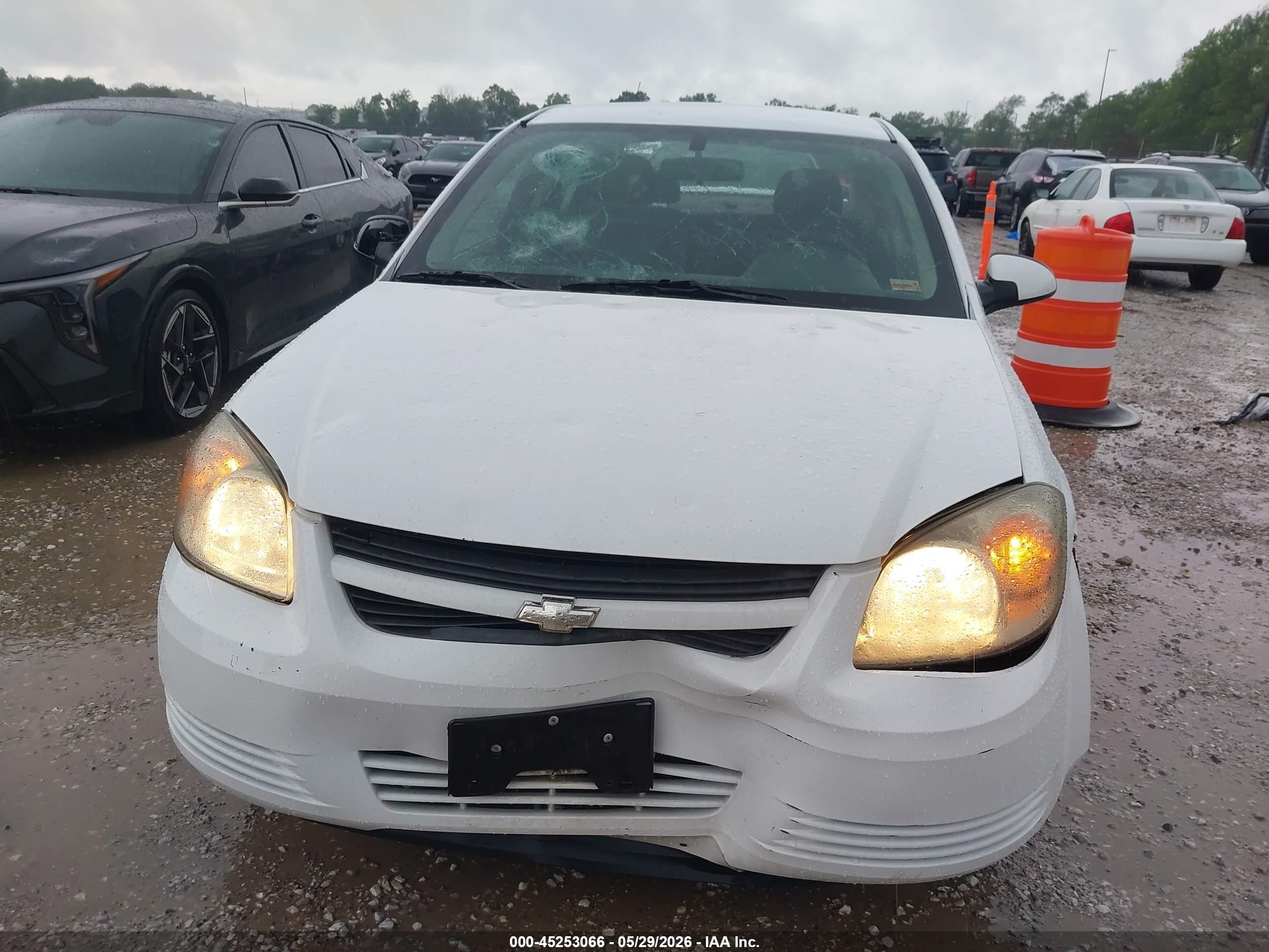 2010 Chevrolet Cobalt Lt White vin: 1G1AD5F52A7188370