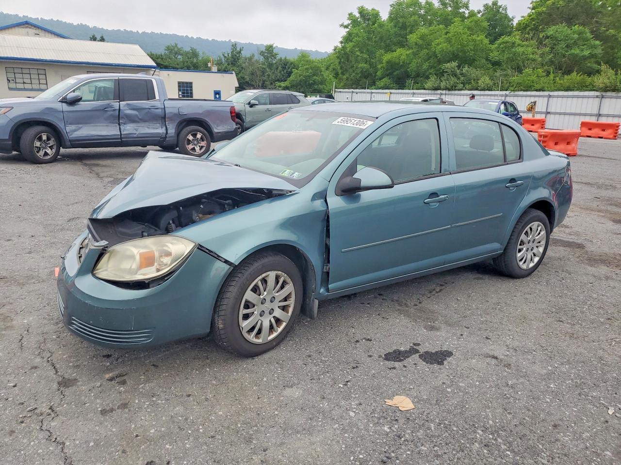 2010 Chevrolet Cobalt 1lt Teal vin: 1G1AD5F52A7219388