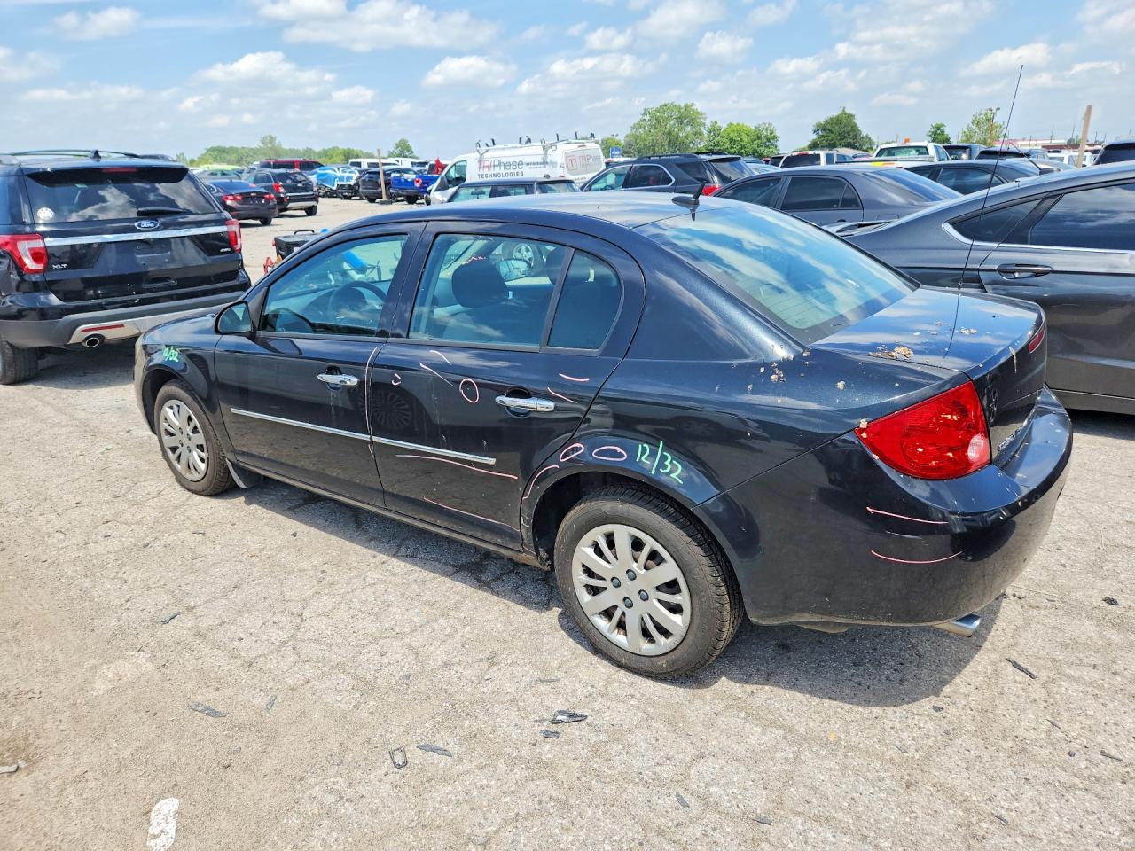 2010 Chevrolet Cobalt 1lt Black vin: 1G1AD5F53A7114245