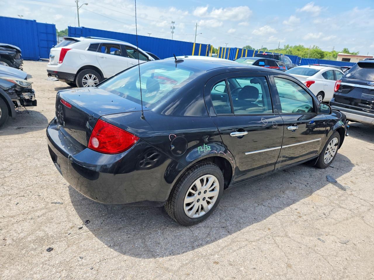 2010 Chevrolet Cobalt 1lt Black vin: 1G1AD5F53A7114245