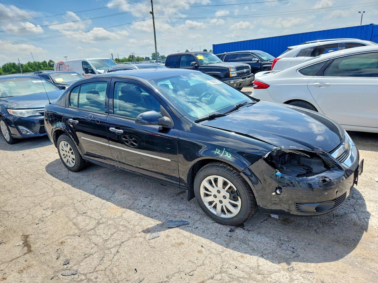 2010 Chevrolet Cobalt 1lt Black vin: 1G1AD5F53A7114245