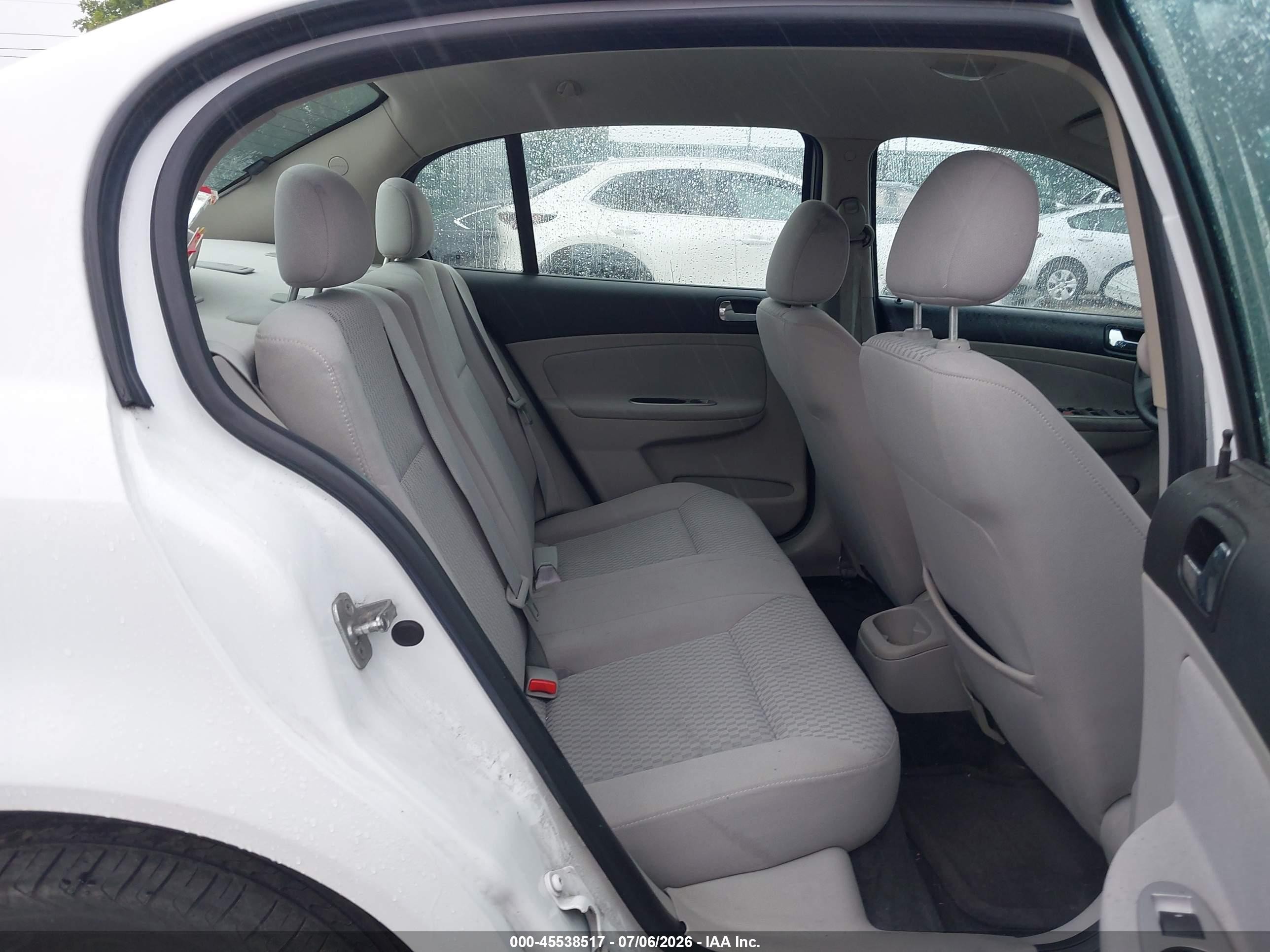 2010 Chevrolet Cobalt Lt White vin: 1G1AD5F53A7153630