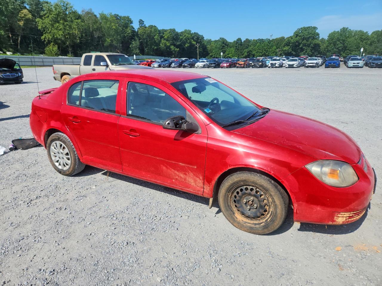 2010 Chevrolet Cobalt 1lt Красный vin: 1G1AD5F53A7181413