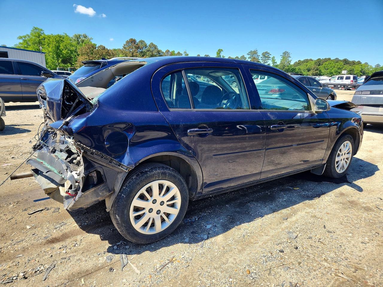 2010 Chevrolet Cobalt 1lt Blue vin: 1G1AD5F53A7195263