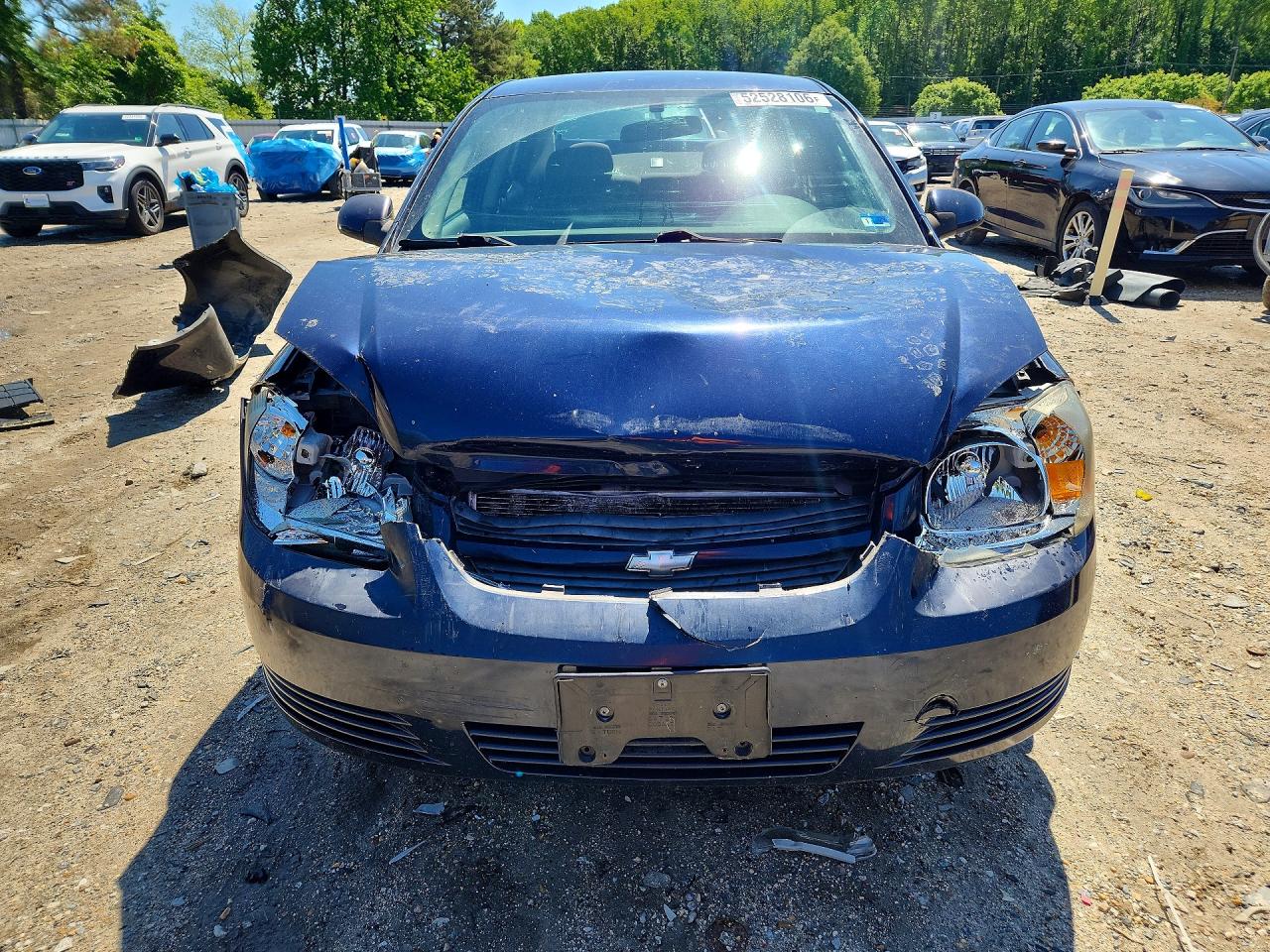 2010 Chevrolet Cobalt 1lt Blue vin: 1G1AD5F53A7195263