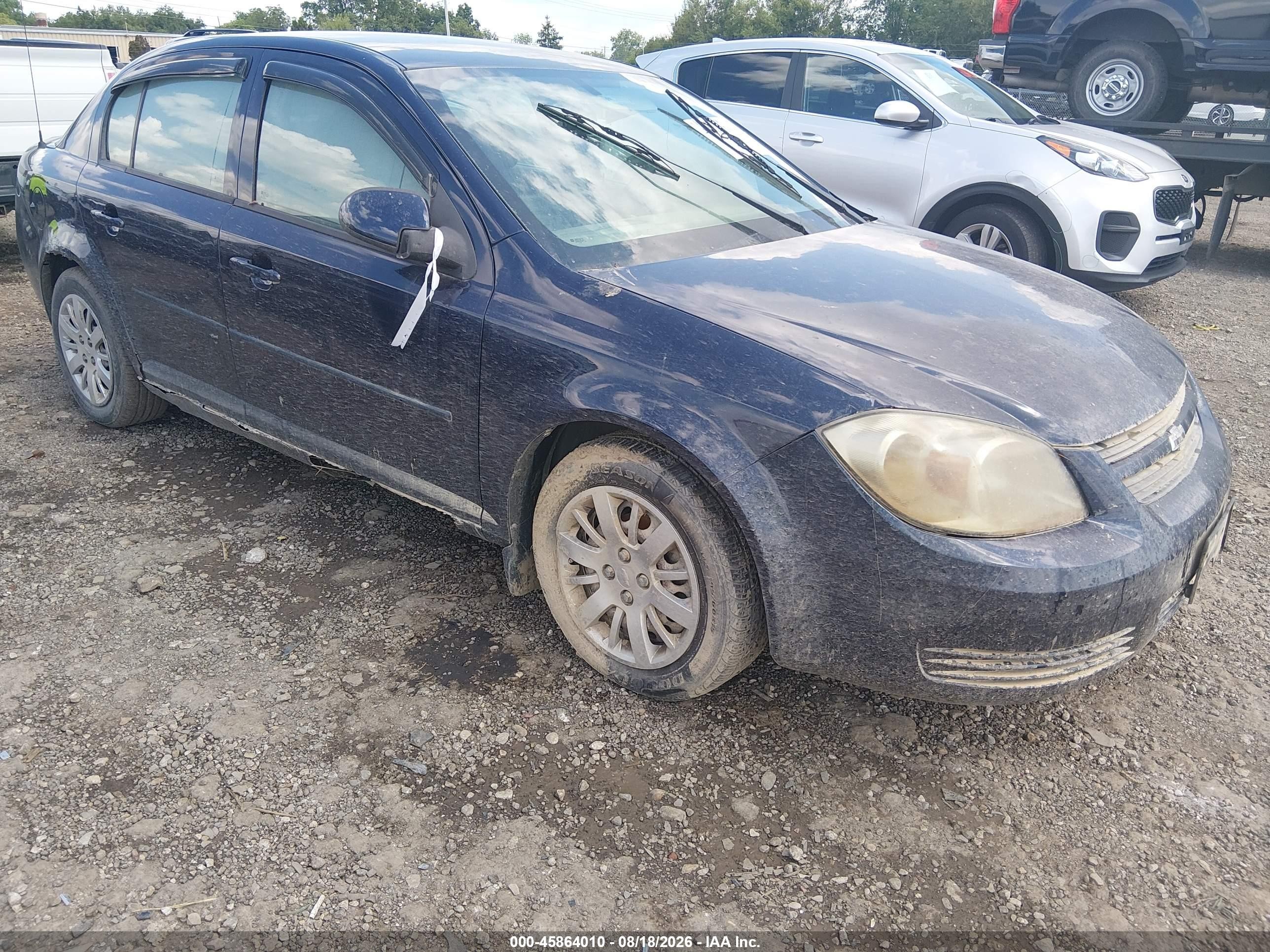 2010 Chevrolet Cobalt Lt Dark Blue vin: 1G1AD5F53A7210232