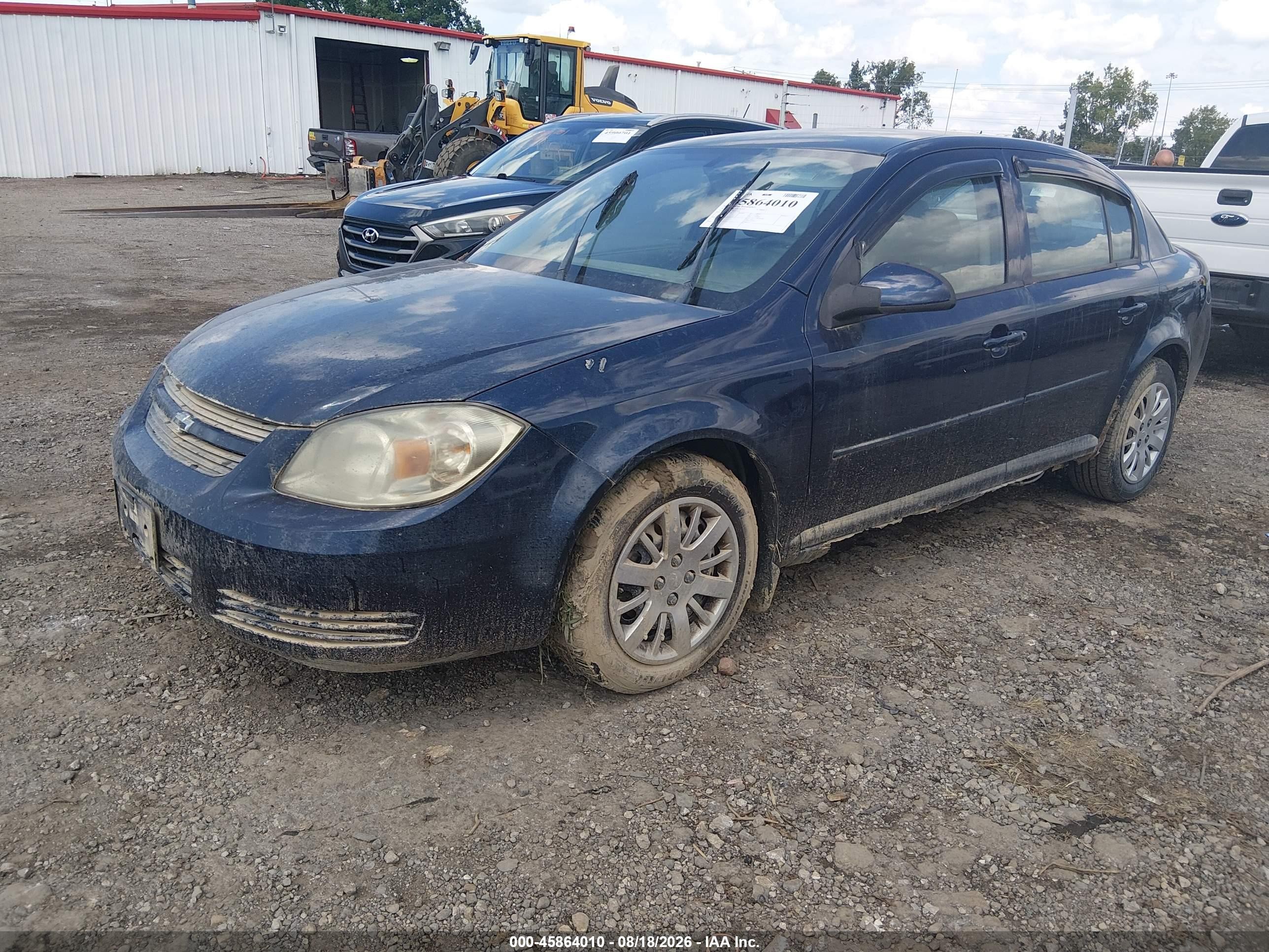 2010 Chevrolet Cobalt Lt Dark Blue vin: 1G1AD5F53A7210232