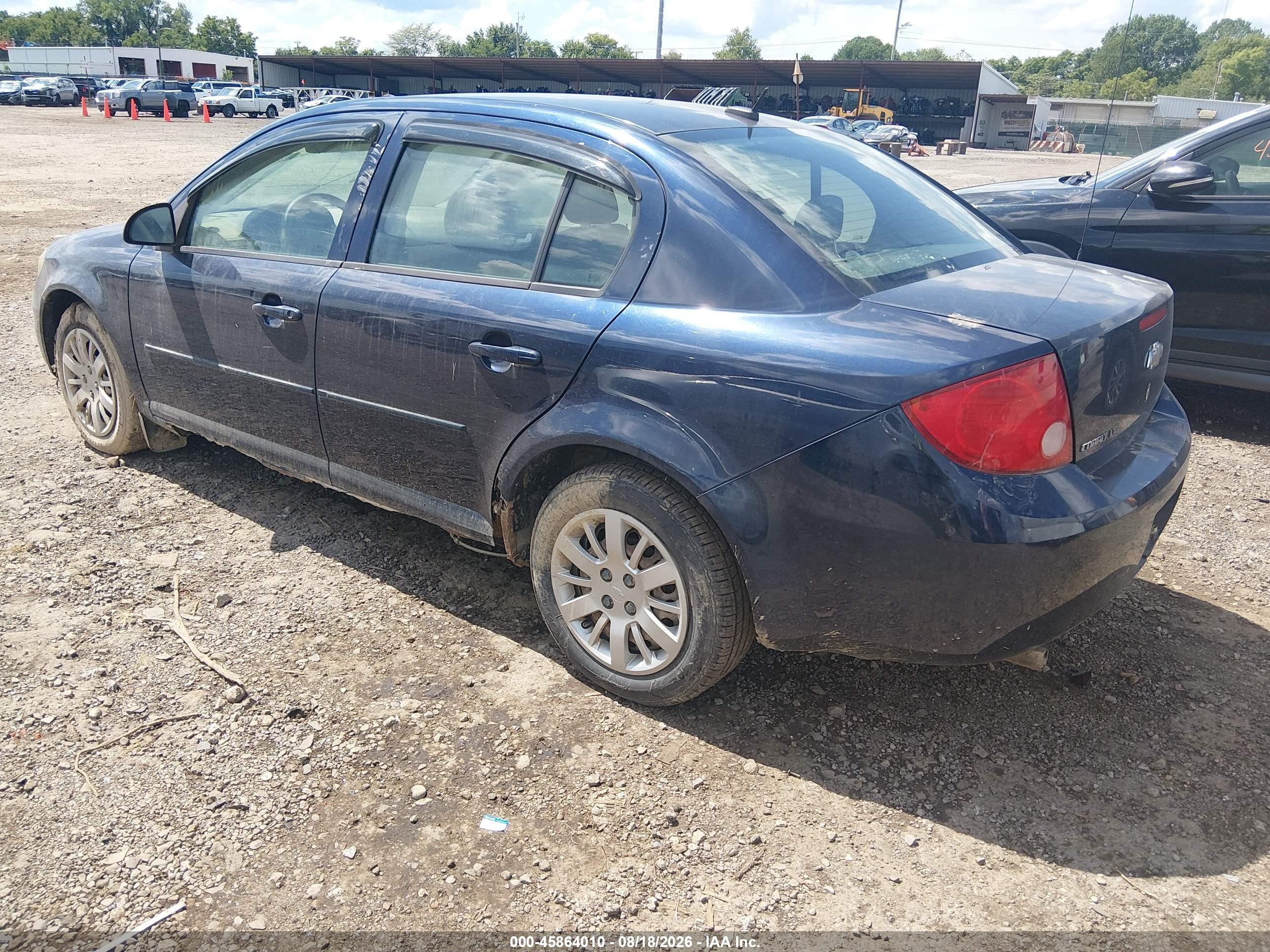2010 Chevrolet Cobalt Lt Dark Blue vin: 1G1AD5F53A7210232