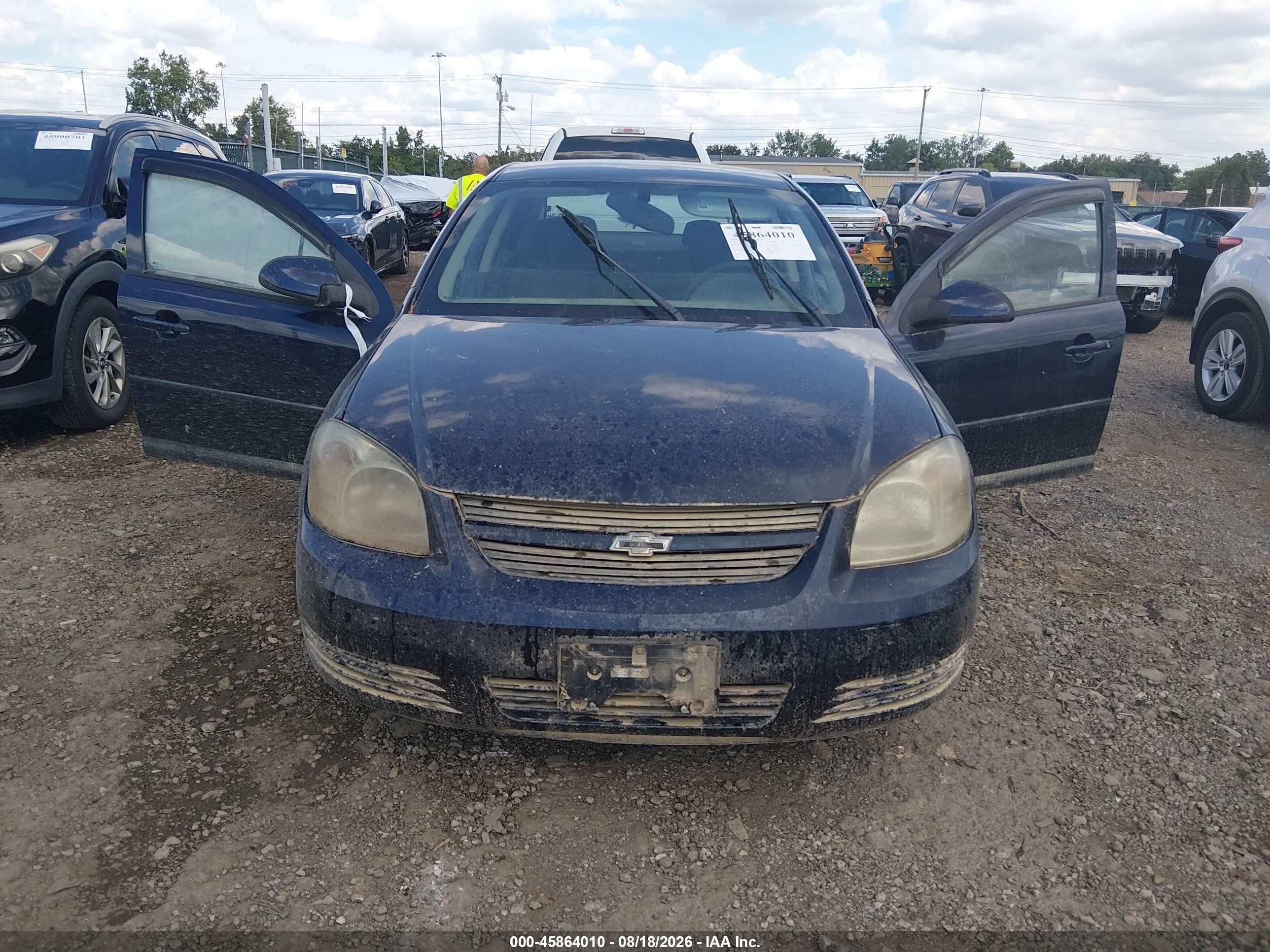 2010 Chevrolet Cobalt Lt Dark Blue vin: 1G1AD5F53A7210232